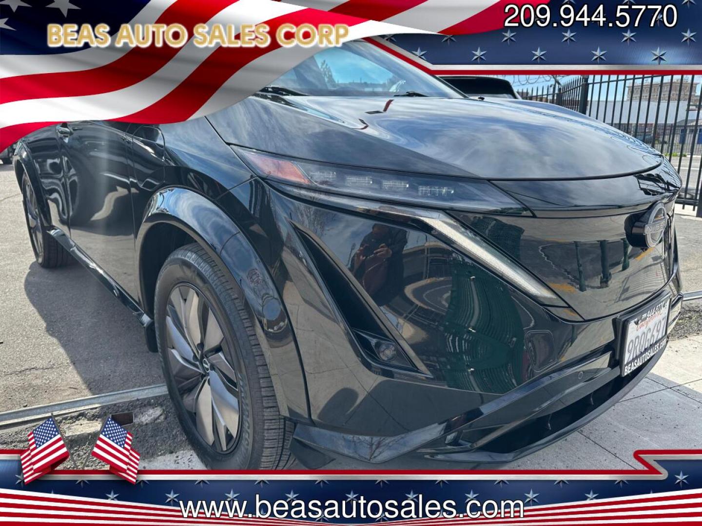2024 Nissan Ariya Engage e-4ORCE (JN1DF0BB8RM) with an ELECTRIC engine, 1A transmission, located at 744 E Miner Ave, Stockton, CA, 95202, (209) 944-5770, 37.956863, -121.282082- Photo#0