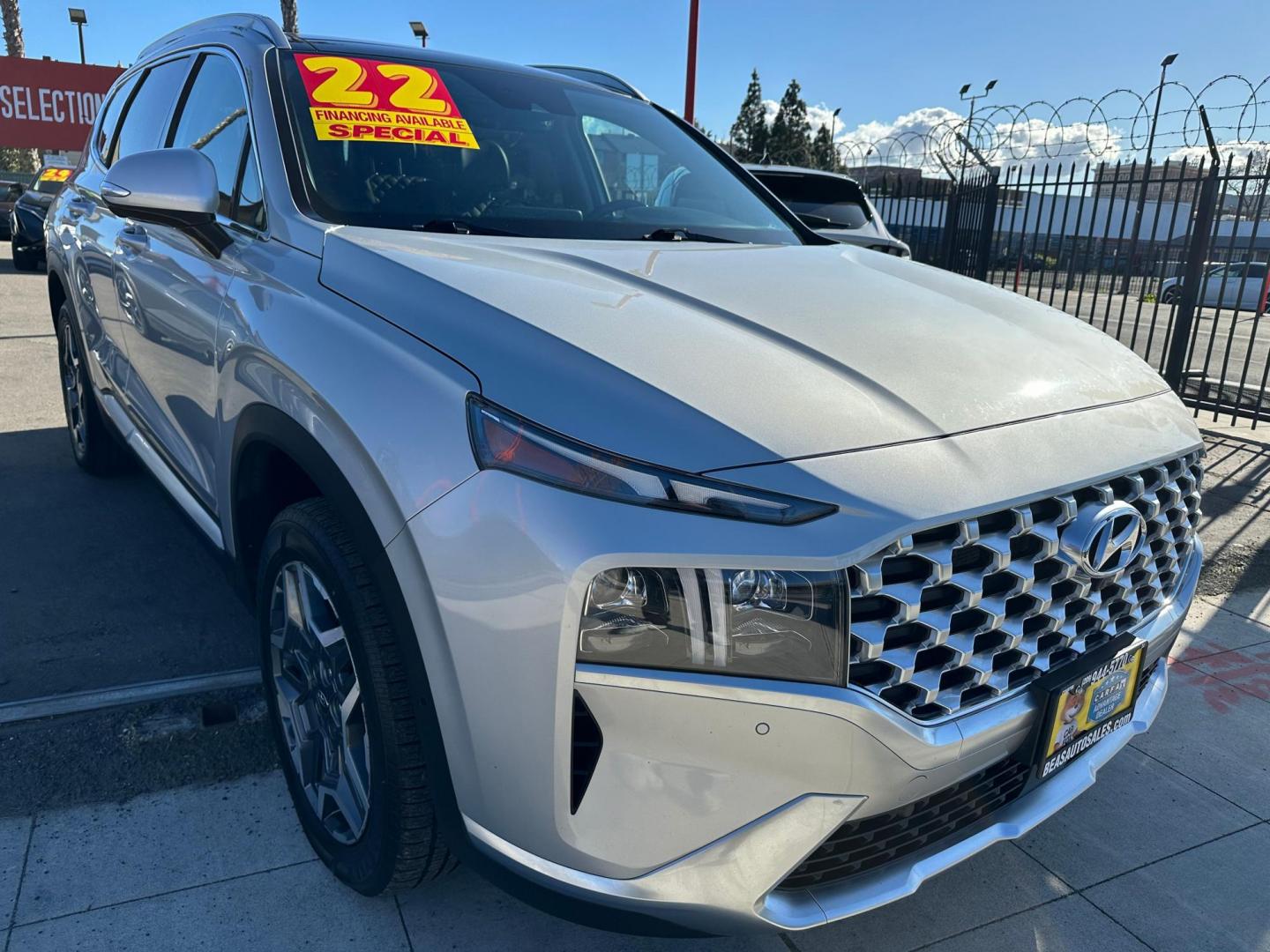 2022 Hyundai Santa Fe Plug-In Hybrid Limited (KM8S7DA20NU) with an 1.6L L4 DOHC 16V HYBRID engine, 6A transmission, located at 744 E Miner Ave, Stockton, CA, 95202, (209) 944-5770, 37.956863, -121.282082 - Photo#0