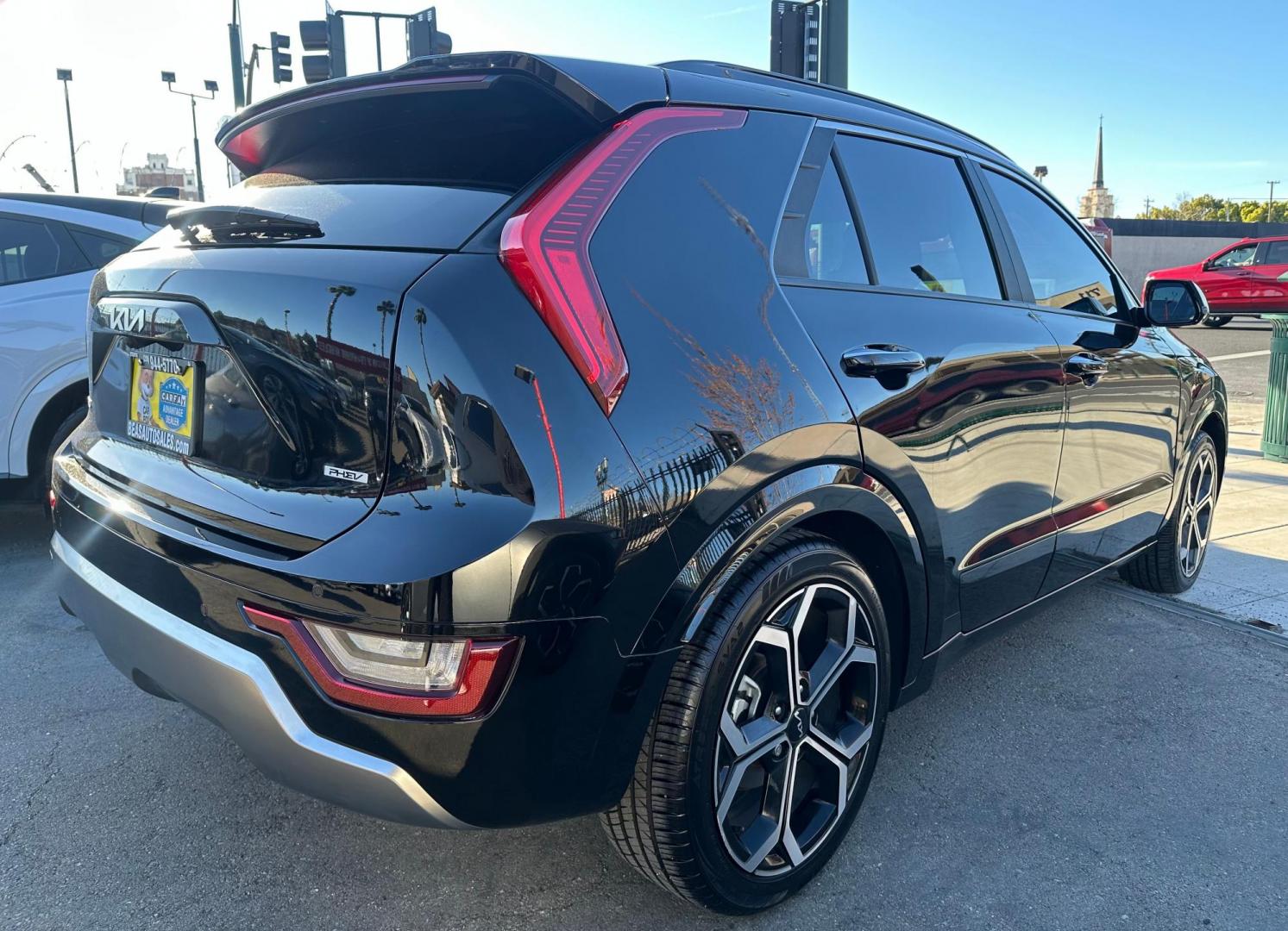 2024 Kia Niro SX Touring (KNDCR3LF8R5) with an 1.6L L4 DOHC 16V HYBRID engine, 6A transmission, located at 744 E Miner Ave, Stockton, CA, 95202, (209) 944-5770, 37.956863, -121.282082 - Photo#8