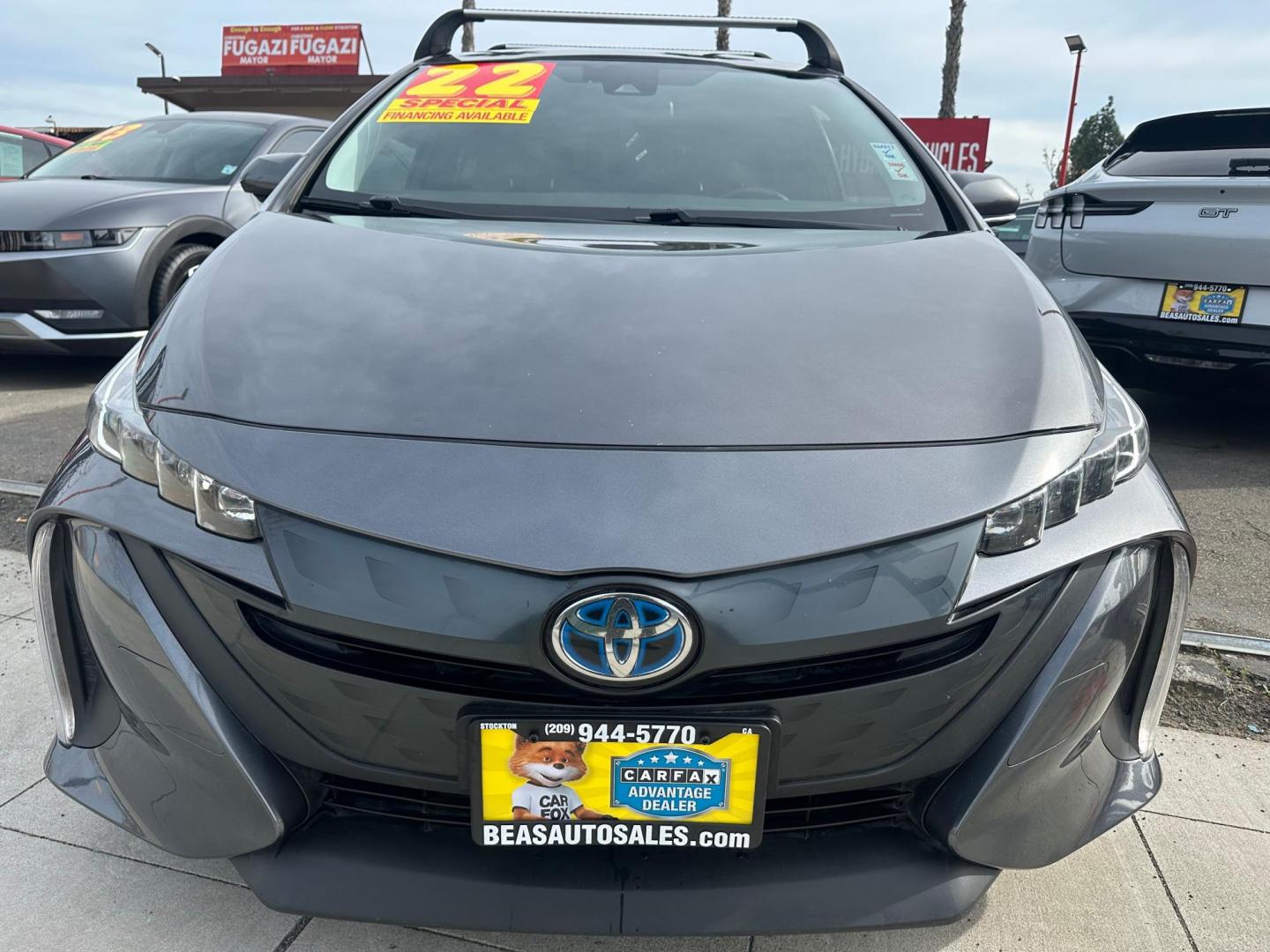 2022 Toyota Prius Prime XLE (JTDKAMFP1N3) with an 1.8L L4 DOHC 16V HYBRID engine, CVT transmission, located at 744 E Miner Ave, Stockton, CA, 95202, (209) 944-5770, 37.956863, -121.282082 - Photo#2