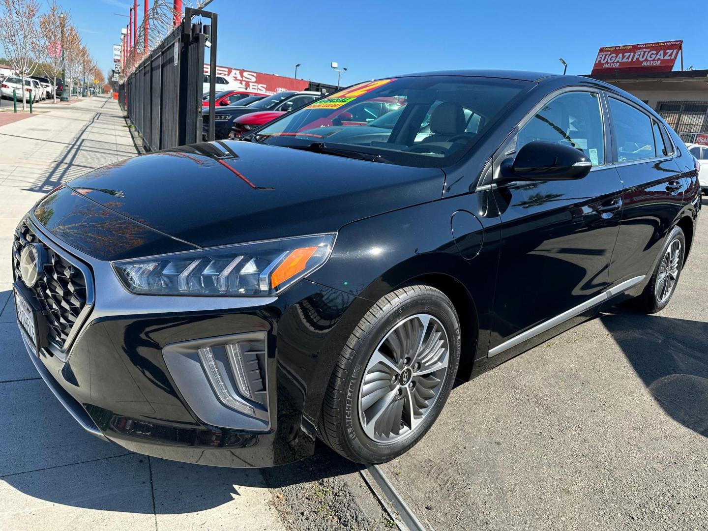 2022 Hyundai Ioniq Plug-In Hybrid SEL (KMHC75LD4NU) with an 1.6L L4 DOHC 16V HYBRID engine, 6A transmission, located at 744 E Miner Ave, Stockton, CA, 95202, (209) 944-5770, 37.956863, -121.282082 - Photo#3