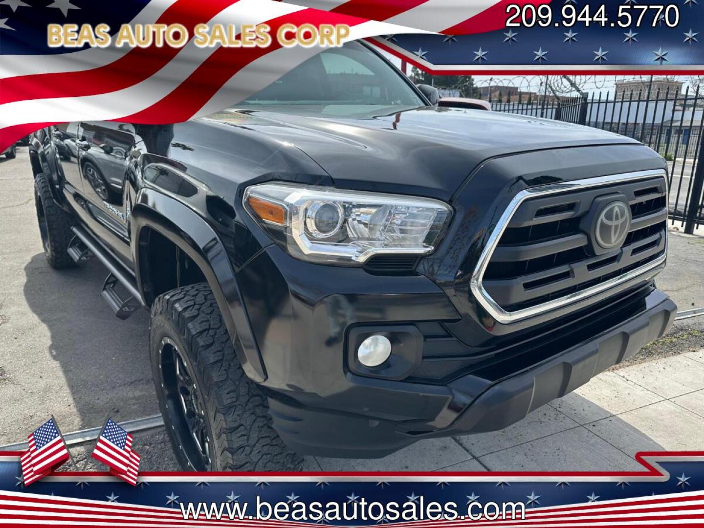 2018 Toyota Tacoma SR5 Double Cab Short Bed V6 6AT 4WD (3TMCZ5AN2JM) with an 3.6L V6 DOHC 24V engine, 6A transmission, located at 744 E Miner Ave, Stockton, CA, 95202, (209) 944-5770, 37.956863, -121.282082- Photo#0