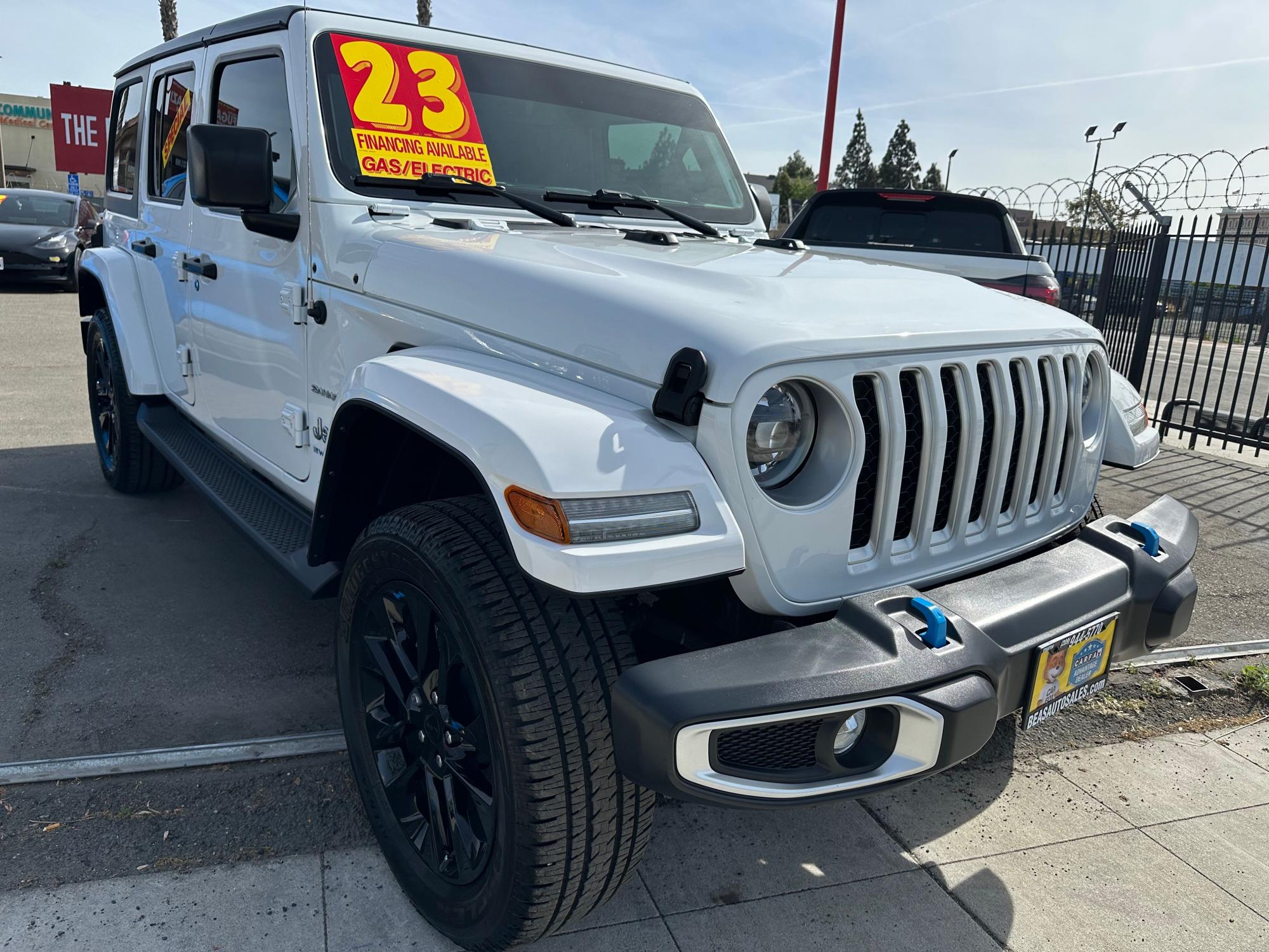 photo of 2023 Jeep Wrangler Unlimited Sahara 4XE