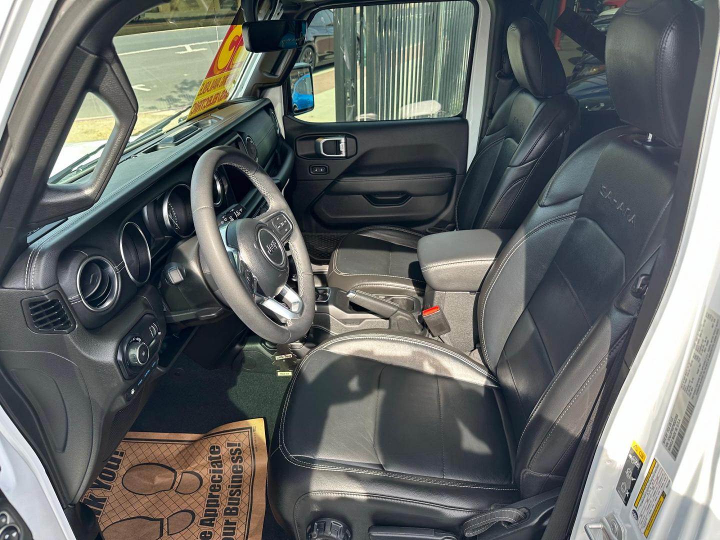 2023 Jeep Wrangler Unlimited Sahara 4XE (1C4JJXP6XPW) with an 2.0L L4 DOHC 16V HYBRID engine, 8A transmission, located at 744 E Miner Ave, Stockton, CA, 95202, (209) 944-5770, 37.956863, -121.282082 - Photo#10