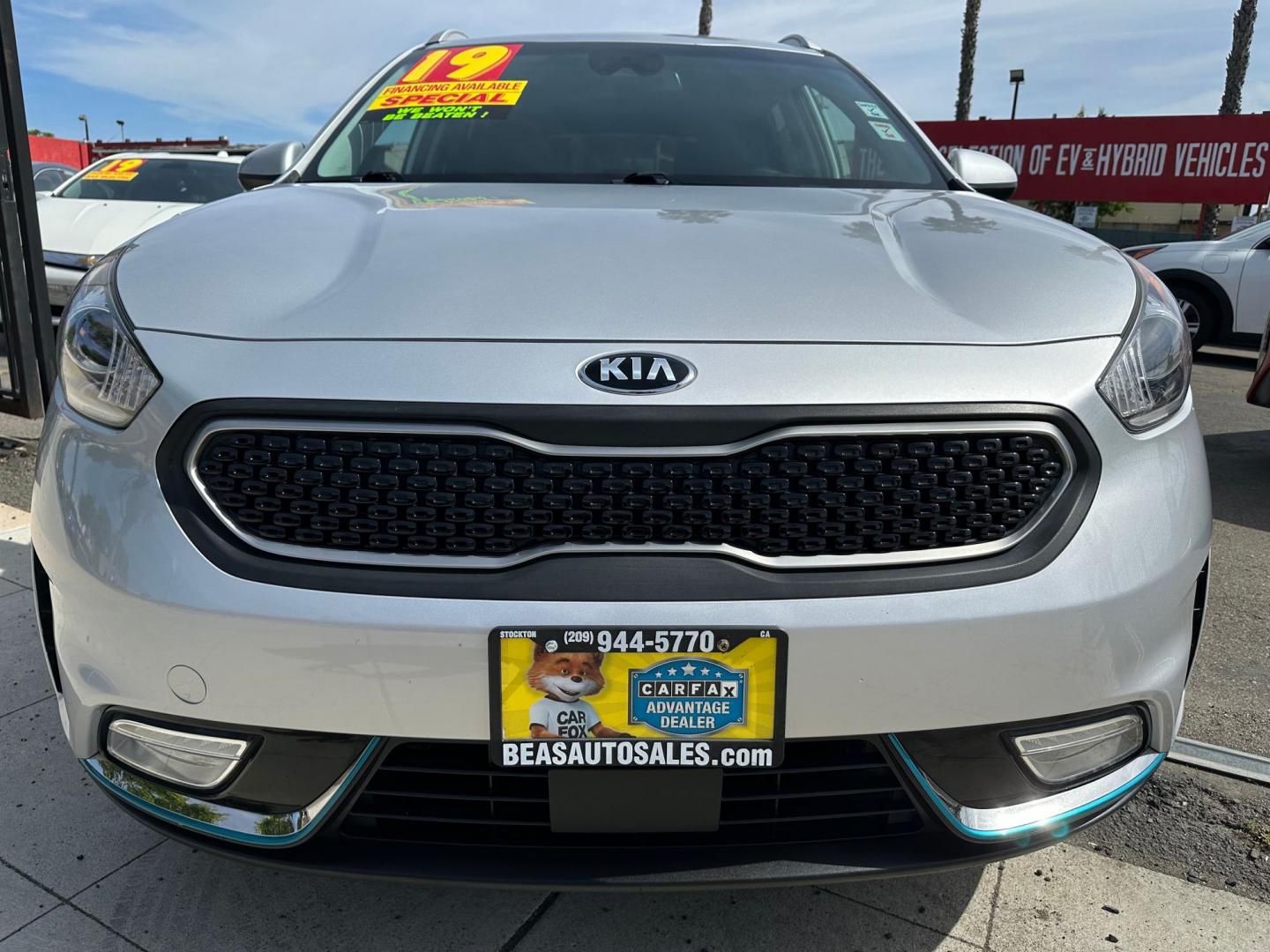 2019 Kia Niro Plug In Hybrid LX (KNDCM3LD7K5) , 6A transmission, located at 744 E Miner Ave, Stockton, CA, 95202, (209) 944-5770, 37.956863, -121.282082 - Photo#2