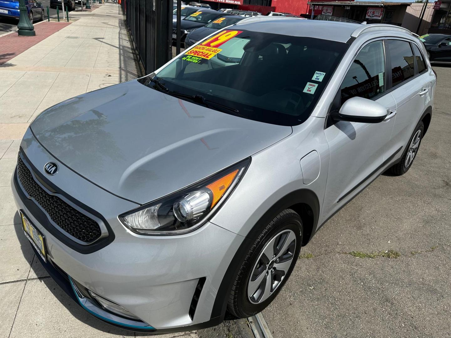 2019 Kia Niro Plug In Hybrid LX (KNDCM3LD7K5) , 6A transmission, located at 744 E Miner Ave, Stockton, CA, 95202, (209) 944-5770, 37.956863, -121.282082 - Photo#4