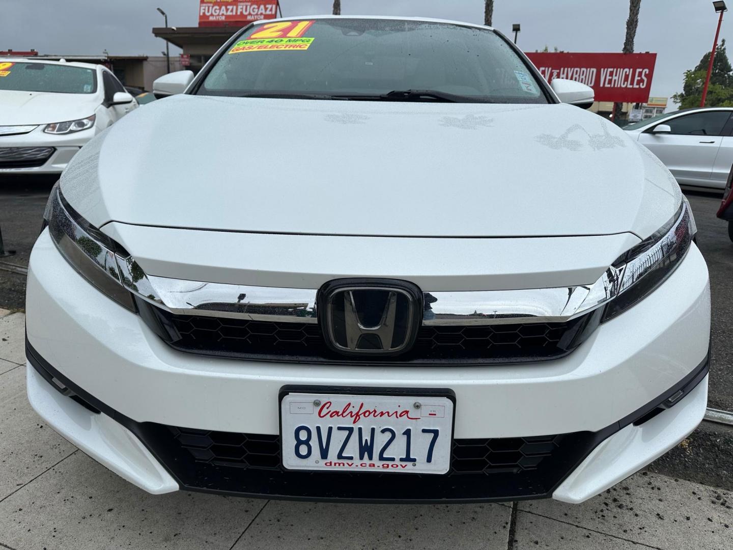 2021 Honda Clarity Plug-In Hybrid (JHMZC5F14MC) with an 1.5L L4 DOHC 16V HYBRID engine, CVT transmission, located at 744 E Miner Ave, Stockton, CA, 95202, (209) 944-5770, 37.956863, -121.282082 - Photo#2
