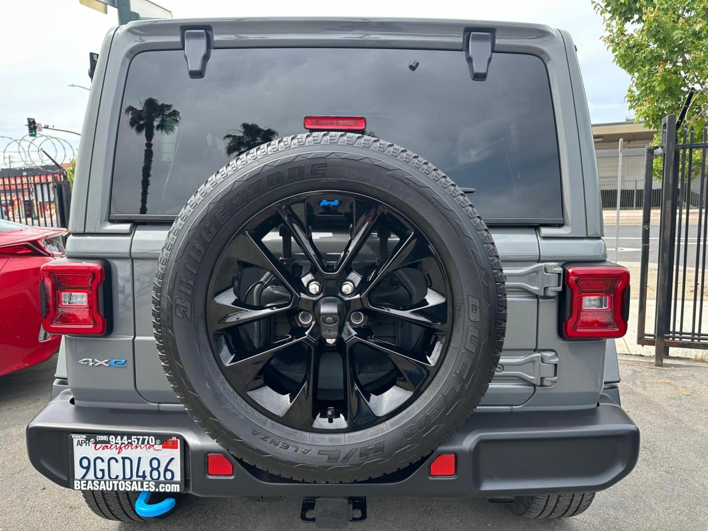 2023 Jeep Wrangler Unlimited Sahara 4XE (1C4JJXP62PW) with an 2.0L L4 DOHC 16V HYBRID engine, 8A transmission, located at 744 E Miner Ave, Stockton, CA, 95202, (209) 944-5770, 37.956863, -121.282082 - Photo#7