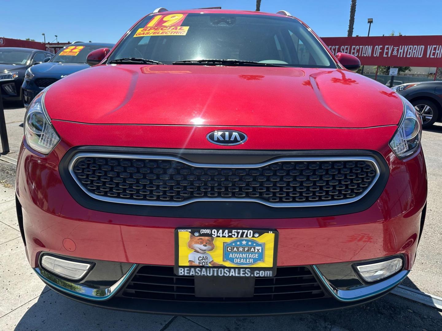 2019 Kia Niro Plug In Hybrid LX (KNDCM3LD1K5) , 6A transmission, located at 744 E Miner Ave, Stockton, CA, 95202, (209) 944-5770, 37.956863, -121.282082- Photo#2