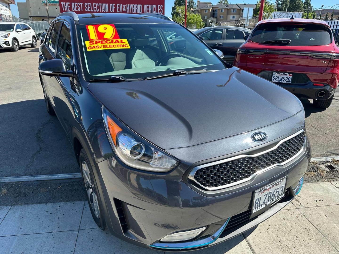 2019 Kia Niro Plug In Hybrid EX (KNDCD3LD7K5) , 6A transmission, located at 744 E Miner Ave, Stockton, CA, 95202, (209) 944-5770, 37.956863, -121.282082 - Photo#1