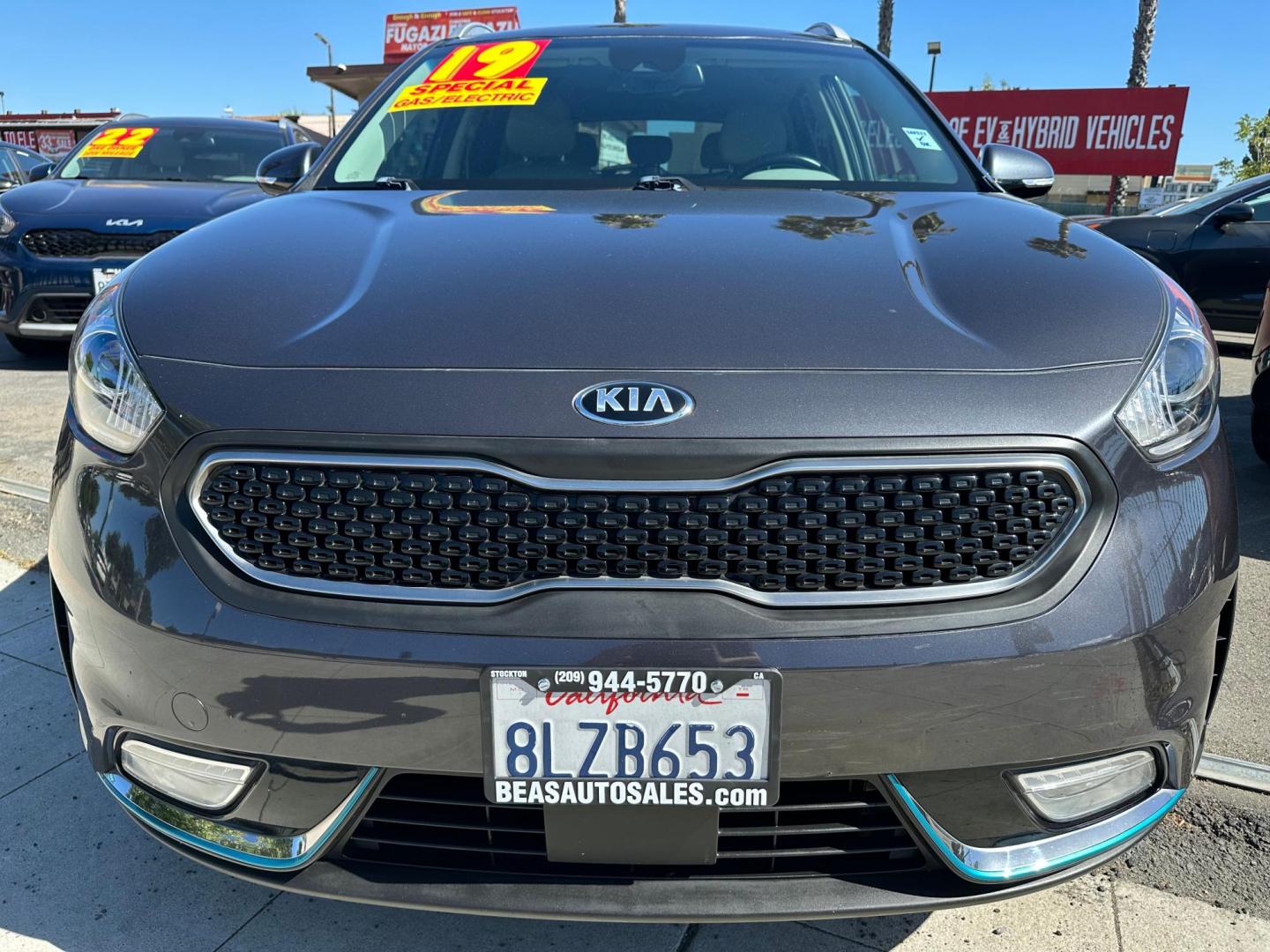 2019 Kia Niro Plug In Hybrid EX (KNDCD3LD7K5) , 6A transmission, located at 744 E Miner Ave, Stockton, CA, 95202, (209) 944-5770, 37.956863, -121.282082 - Photo#2