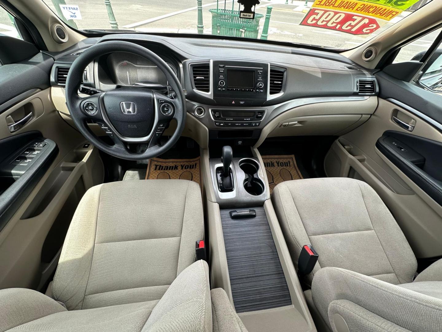 2017 Honda Pilot LX 2WD (5FNYF5H15HB) with an 3.5L V6 SOHC 24V engine, 6A transmission, located at 744 E Miner Ave, Stockton, CA, 95202, (209) 944-5770, 37.956863, -121.282082 - Photo#8