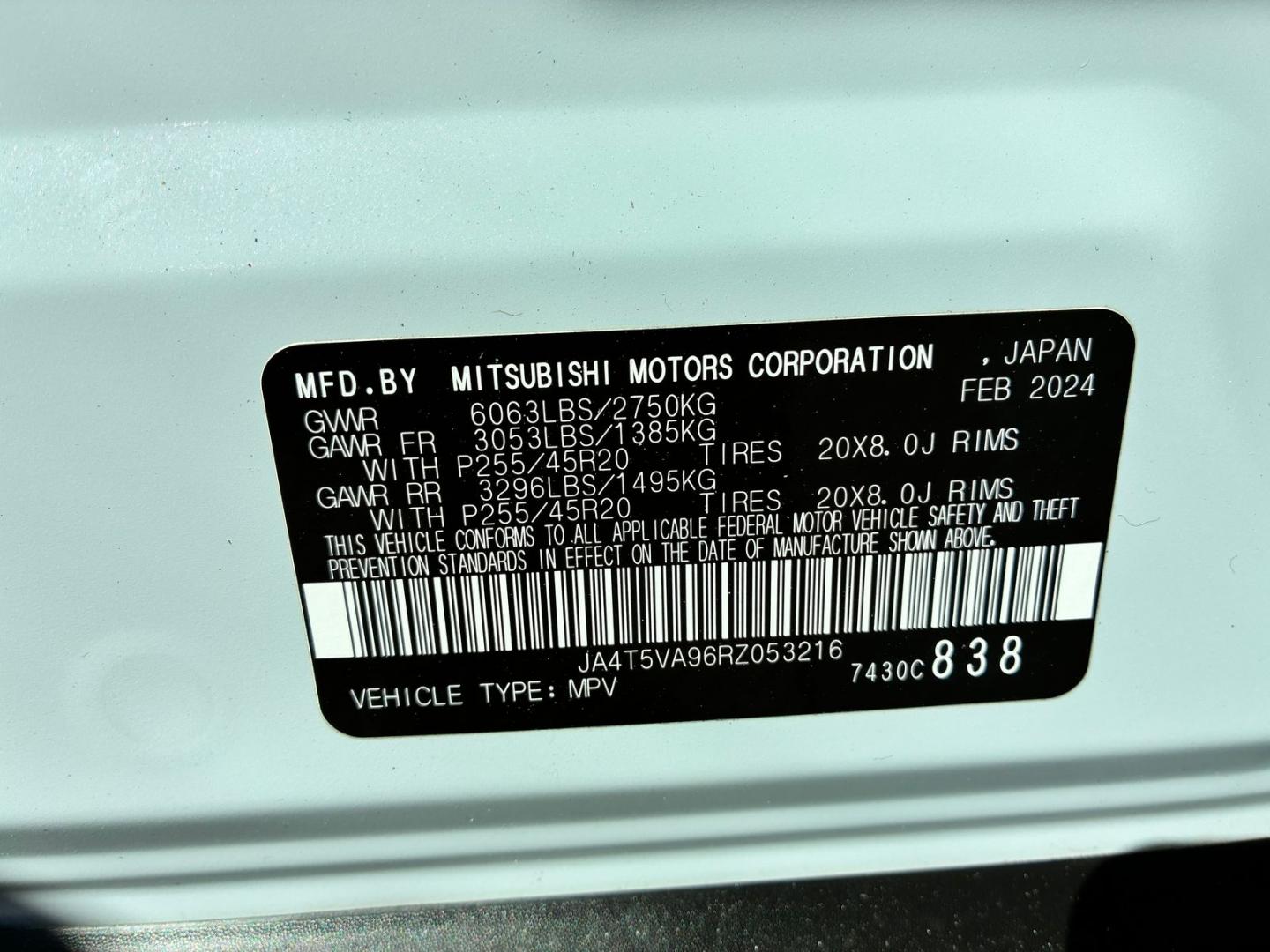 2024 Mitsubishi Outlander PHEV SEL (JA4T5VA96RZ) with an 2.0L L4 DOHC 16V HYBRID engine, 1A transmission, located at 744 E Miner Ave, Stockton, CA, 95202, (209) 944-5770, 37.956863, -121.282082 - Photo#14