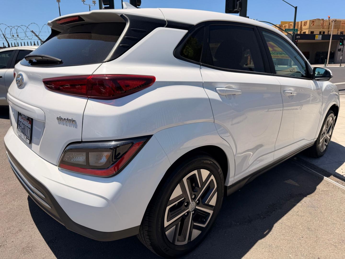 2023 Hyundai Kona EV SEL (KM8K23AG4PU) with an ELECTRIC engine, 1A transmission, located at 744 E Miner Ave, Stockton, CA, 95202, (209) 944-5770, 37.956863, -121.282082 - Photo#7