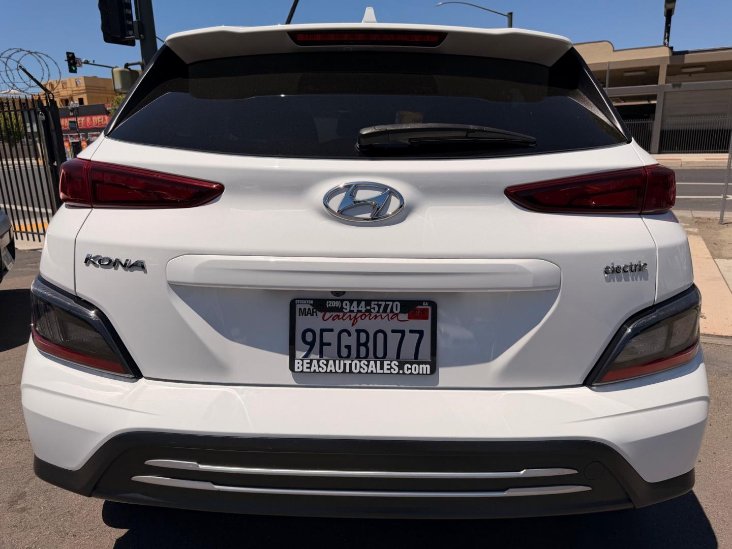 2023 Hyundai Kona EV SEL (KM8K23AG4PU) with an ELECTRIC engine, 1A transmission, located at 744 E Miner Ave, Stockton, CA, 95202, (209) 944-5770, 37.956863, -121.282082 - Photo#6