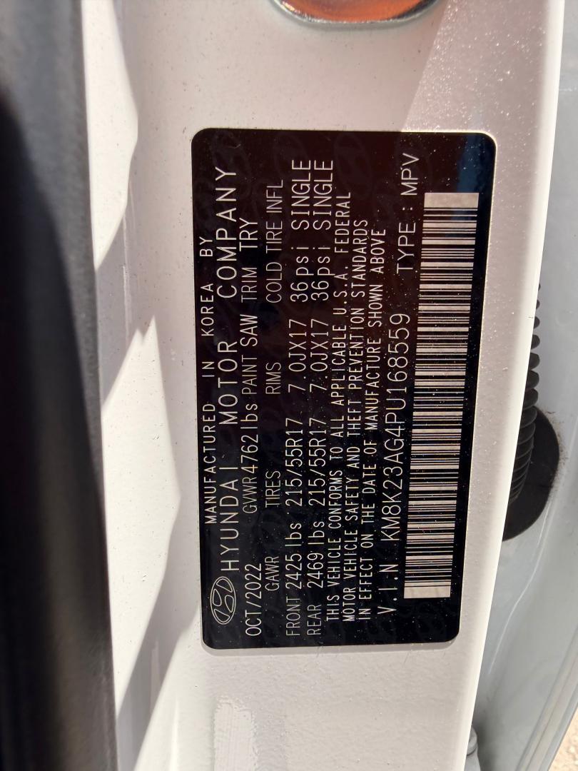 2023 Hyundai Kona EV SEL (KM8K23AG4PU) with an ELECTRIC engine, 1A transmission, located at 744 E Miner Ave, Stockton, CA, 95202, (209) 944-5770, 37.956863, -121.282082 - Photo#14