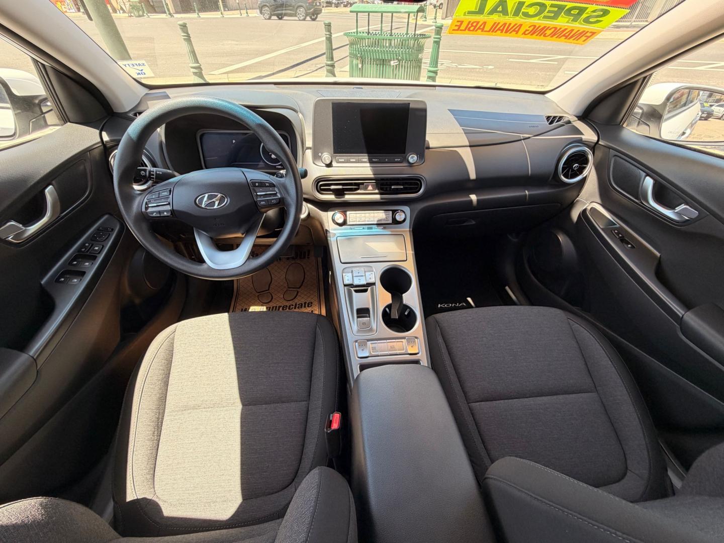 2023 Hyundai Kona EV SEL (KM8K23AG4PU) with an ELECTRIC engine, 1A transmission, located at 744 E Miner Ave, Stockton, CA, 95202, (209) 944-5770, 37.956863, -121.282082 - Photo#9