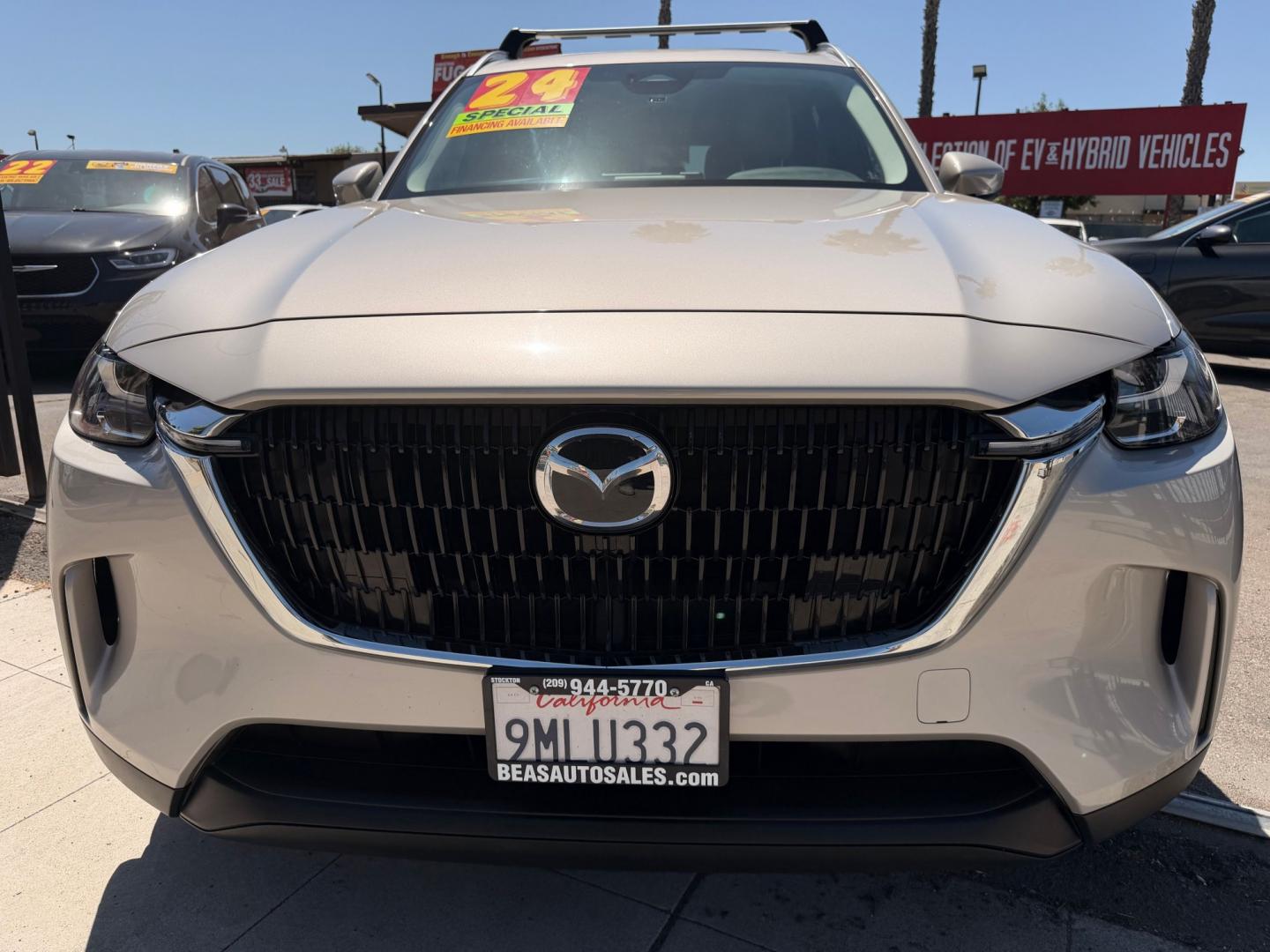 2024 Mazda CX-90 PHEV Preferred (JM3KKBHA9R1) with an 2.5L L4 DOHC 16V HYBRID engine, 8A transmission, located at 744 E Miner Ave, Stockton, CA, 95202, (209) 944-5770, 37.956863, -121.282082 - Photo#2