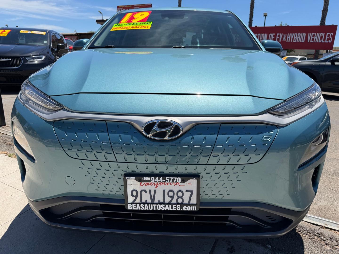 2019 Hyundai Kona Limited (KM8K33AG9KU) with an 1.6L L4 DOHC 16V TURBO engine, 7A transmission, located at 744 E Miner Ave, Stockton, CA, 95202, (209) 944-5770, 37.956863, -121.282082 - Photo#2