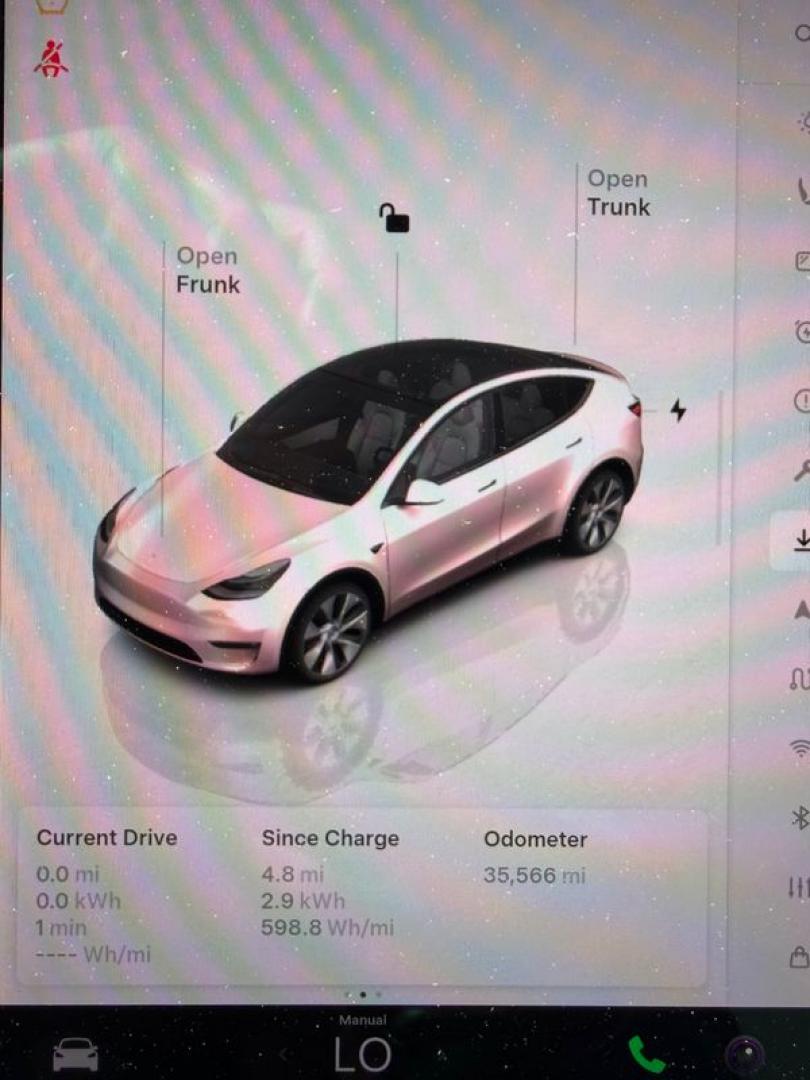 2022 Tesla Model Y Long Range AWD (7SAYGAEE0NF) with an ELECTRIC engine, 1A transmission, located at 744 E Miner Ave, Stockton, CA, 95202, (209) 944-5770, 37.956863, -121.282082 - Photo#13