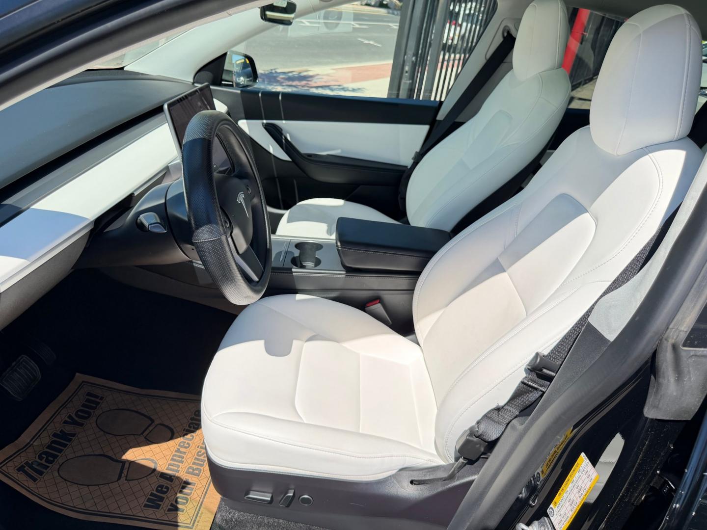 2022 Tesla Model Y Long Range AWD (7SAYGAEE0NF) with an ELECTRIC engine, 1A transmission, located at 744 E Miner Ave, Stockton, CA, 95202, (209) 944-5770, 37.956863, -121.282082 - Photo#9