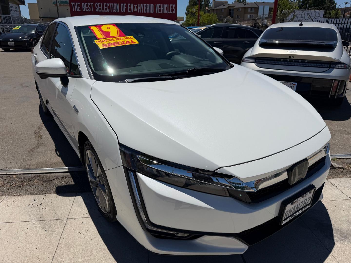 2019 Honda Clarity Plug-In Hybrid (JHMZC5F13KC) with an 1.5L L4 DOHC 16V HYBRID engine, CVT transmission, located at 744 E Miner Ave, Stockton, CA, 95202, (209) 944-5770, 37.956863, -121.282082 - Photo#1