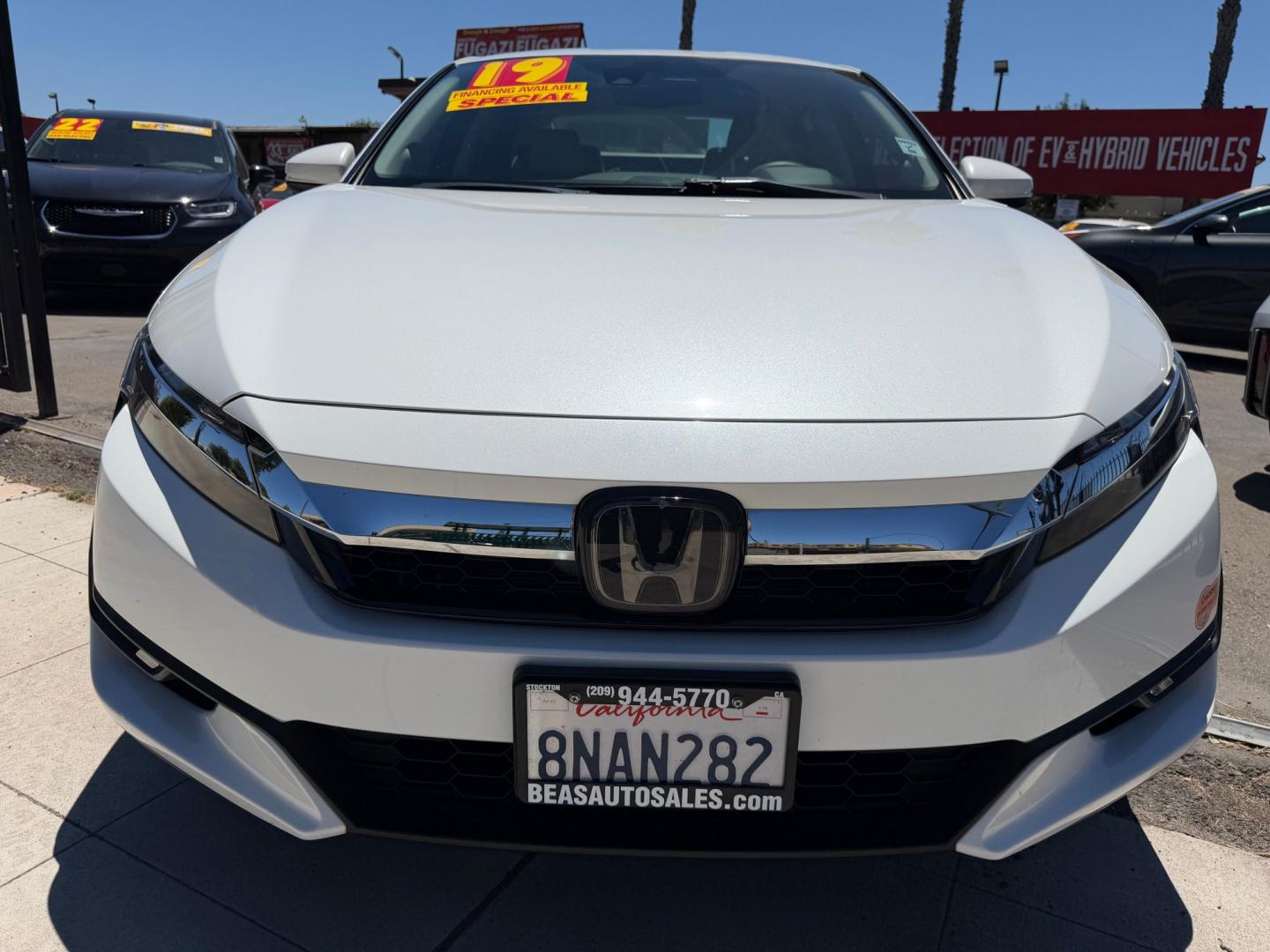 2019 Honda Clarity Plug-In Hybrid (JHMZC5F13KC) with an 1.5L L4 DOHC 16V HYBRID engine, CVT transmission, located at 744 E Miner Ave, Stockton, CA, 95202, (209) 944-5770, 37.956863, -121.282082 - Photo#2