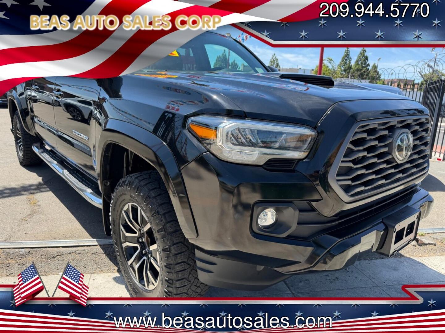 2021 Toyota DOUBLE CAB TRD SPORT PICK 4D (3TMBZ5DN5MM) with an 3.5L V6 DOHC 24V engine, 6A transmission, located at 744 E Miner Ave, Stockton, CA, 95202, (209) 944-5770, 37.956863, -121.282082- Photo#0
