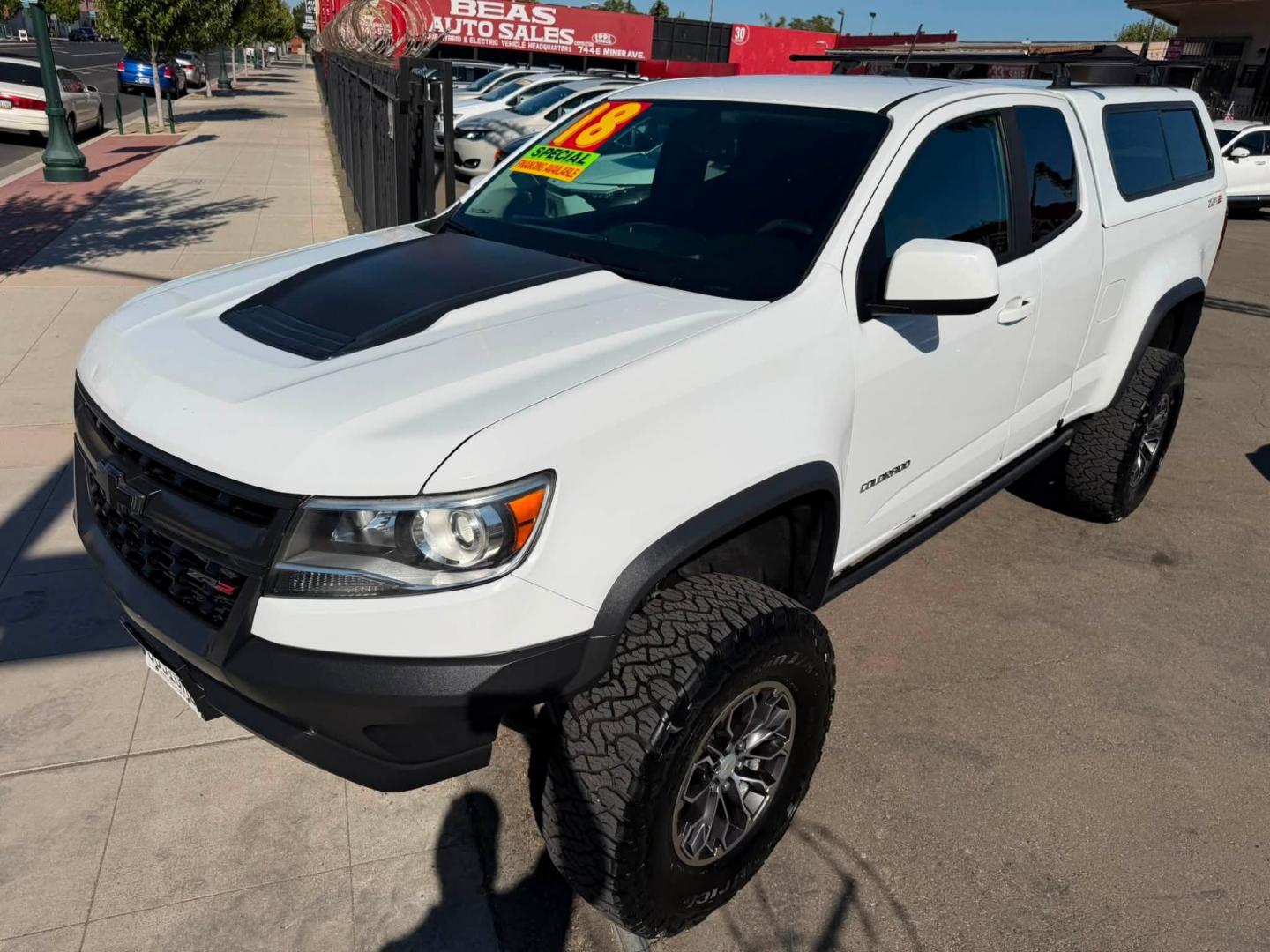 2018 Chevrolet Colorado ZR2 Ext. Cab 4WD (1GCRTEEN8J1) with an 3.6L V6 DOHC 24V GAS engine, 6A transmission, located at 744 E Miner Ave, Stockton, CA, 95202, (209) 944-5770, 37.956863, -121.282082- Photo#4