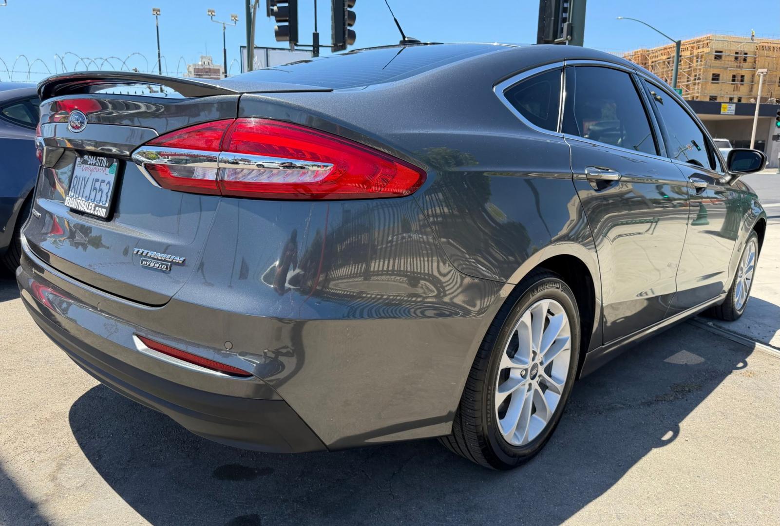 2020 Ford Fusion Energi Titanium (3FA6P0SU7LR) with an 2.0L L4 DOHC 16V HYBRID engine, CVT transmission, located at 744 E Miner Ave, Stockton, CA, 95202, (209) 944-5770, 37.956863, -121.282082- Photo#7