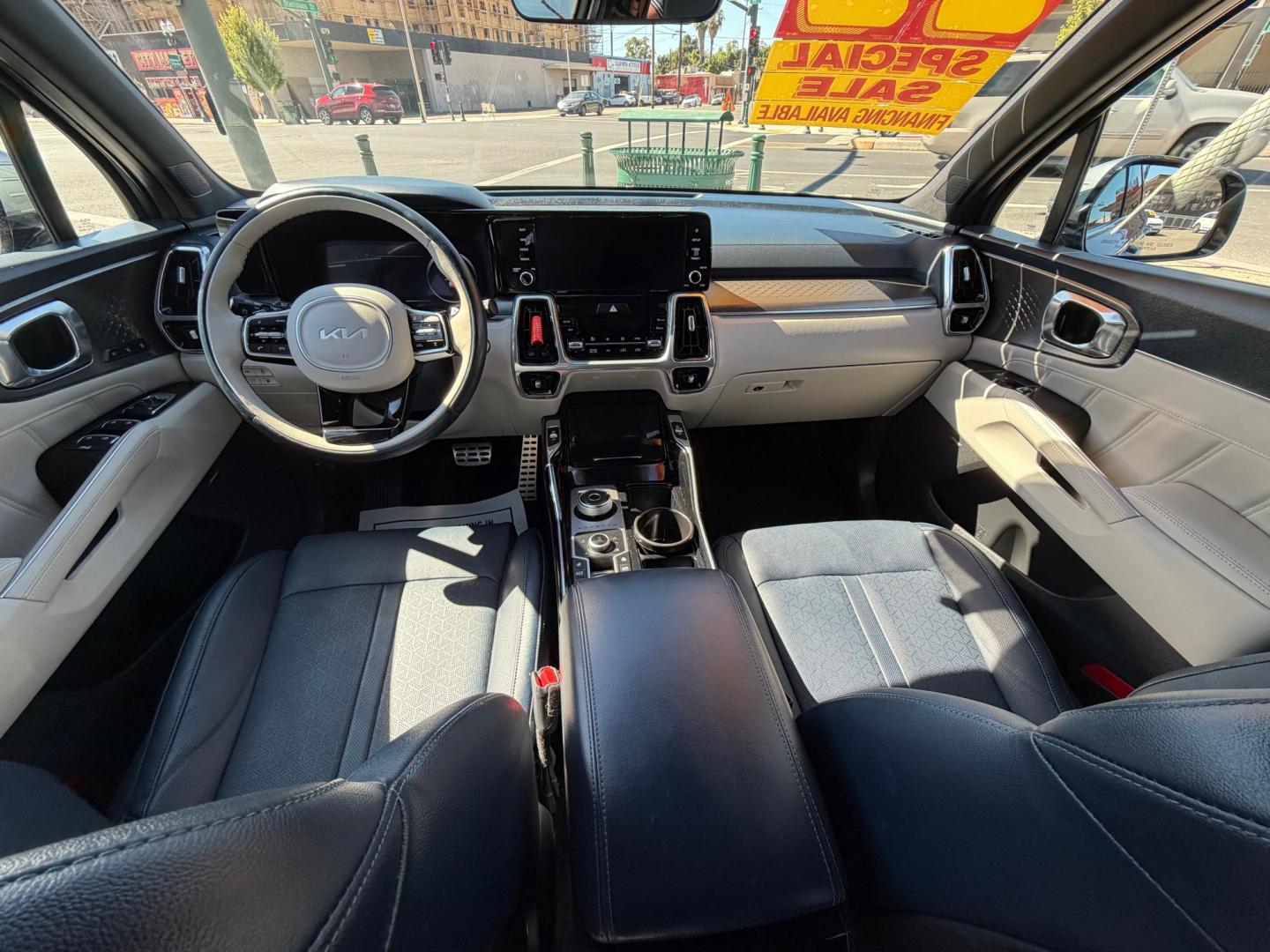 2022 Kia Sorento Plug In Hybrid SX Prestige (KNDRMDLH6N5) with an 1.6L L4 DOHC 16V HYBRID engine, 6A transmission, located at 744 E Miner Ave, Stockton, CA, 95202, (209) 944-5770, 37.956863, -121.282082- Photo#8
