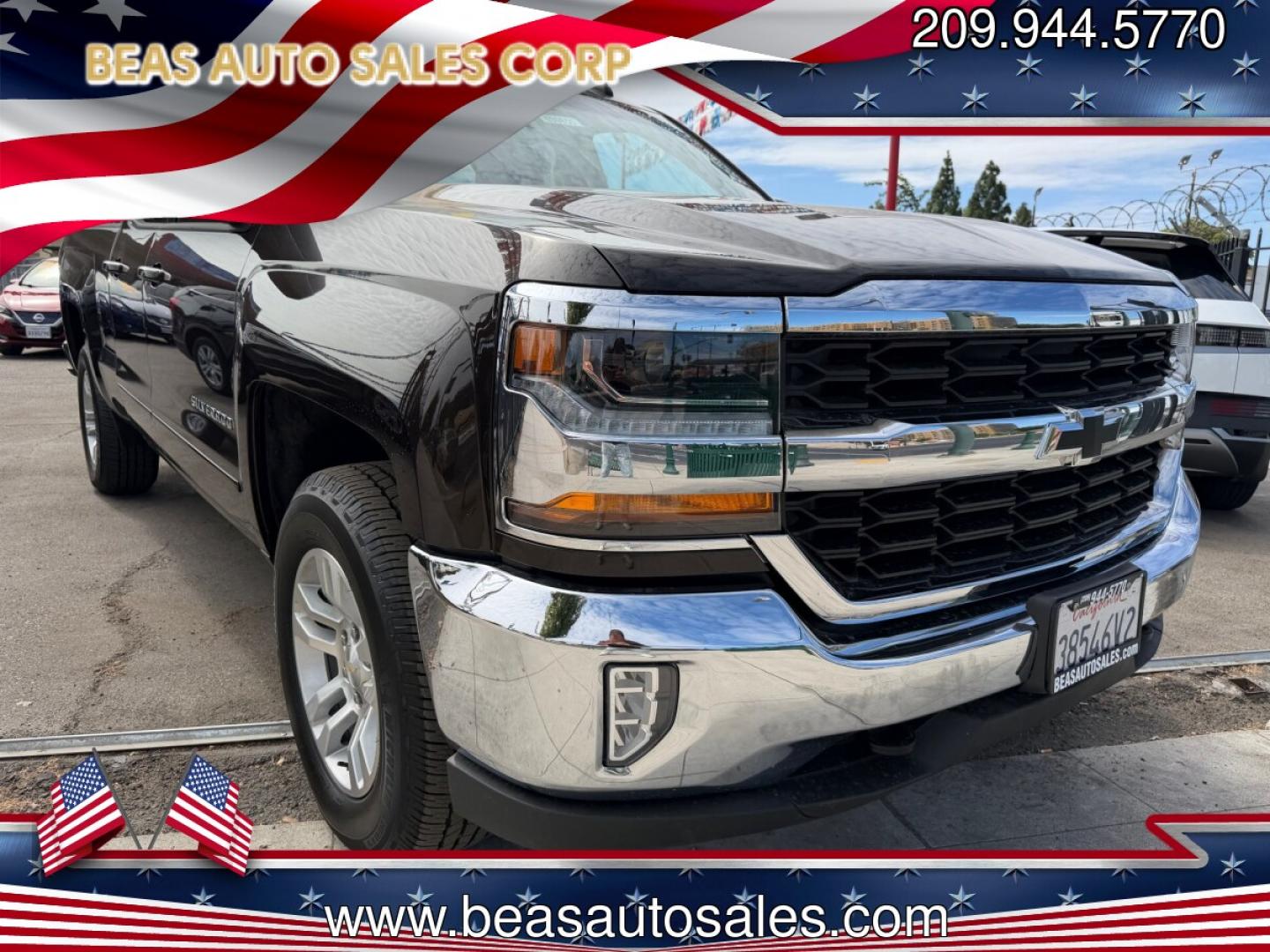 2019 Chevrolet Silverado 1500 Double Cab 4WD (2GCVKPEC7K1) with an 5.3L V8 OHV 16V engine, 6A transmission, located at 744 E Miner Ave, Stockton, CA, 95202, (209) 944-5770, 37.956863, -121.282082- Photo#0