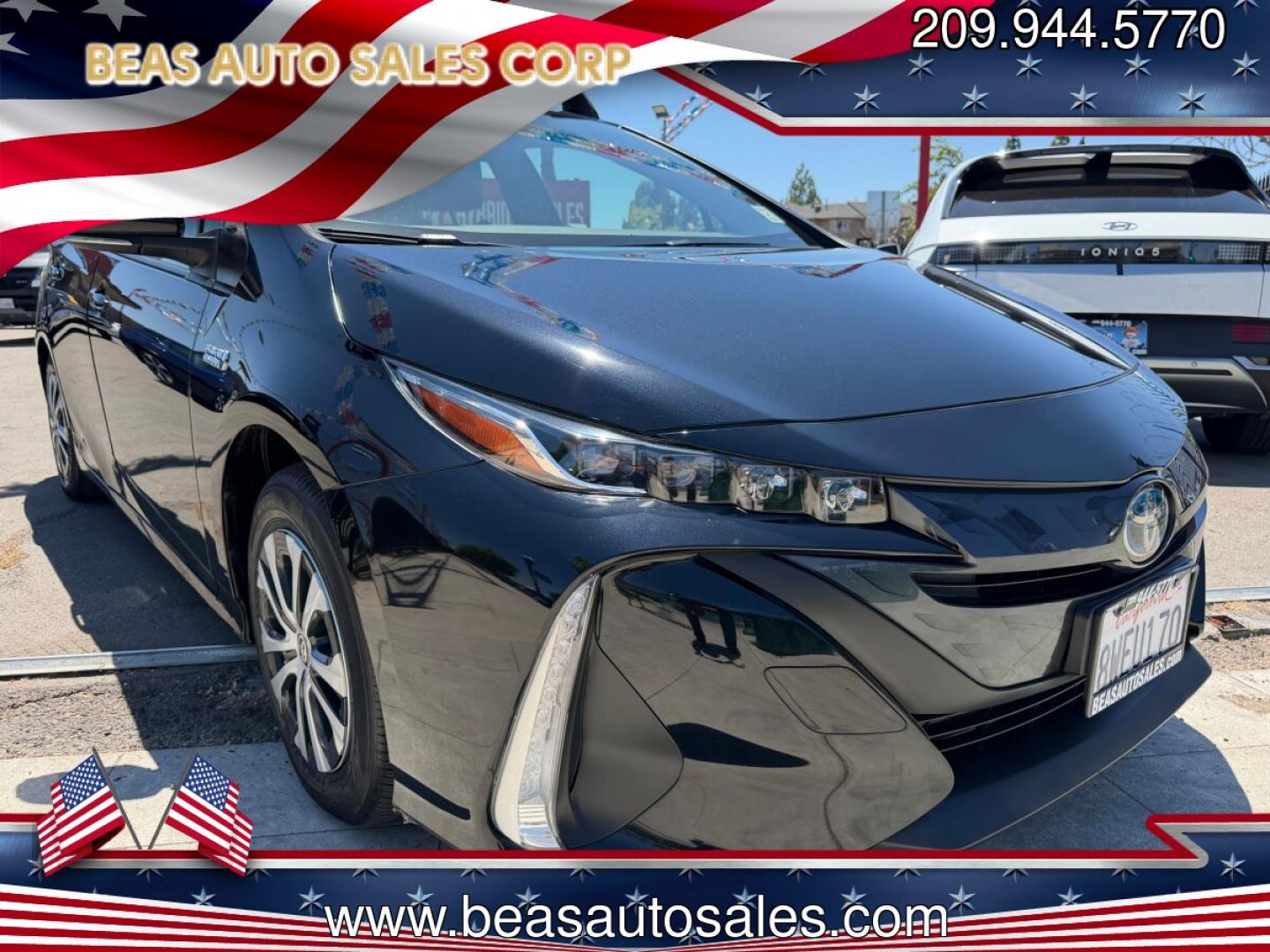 2021 Toyota Prius Prime XLE (JTDKAMFP3M3) with an 1.8L L4 DOHC 16V HYBRID engine, ECVT transmission, located at 744 E Miner Ave, Stockton, CA, 95202, (209) 944-5770, 37.956863, -121.282082- Photo#0