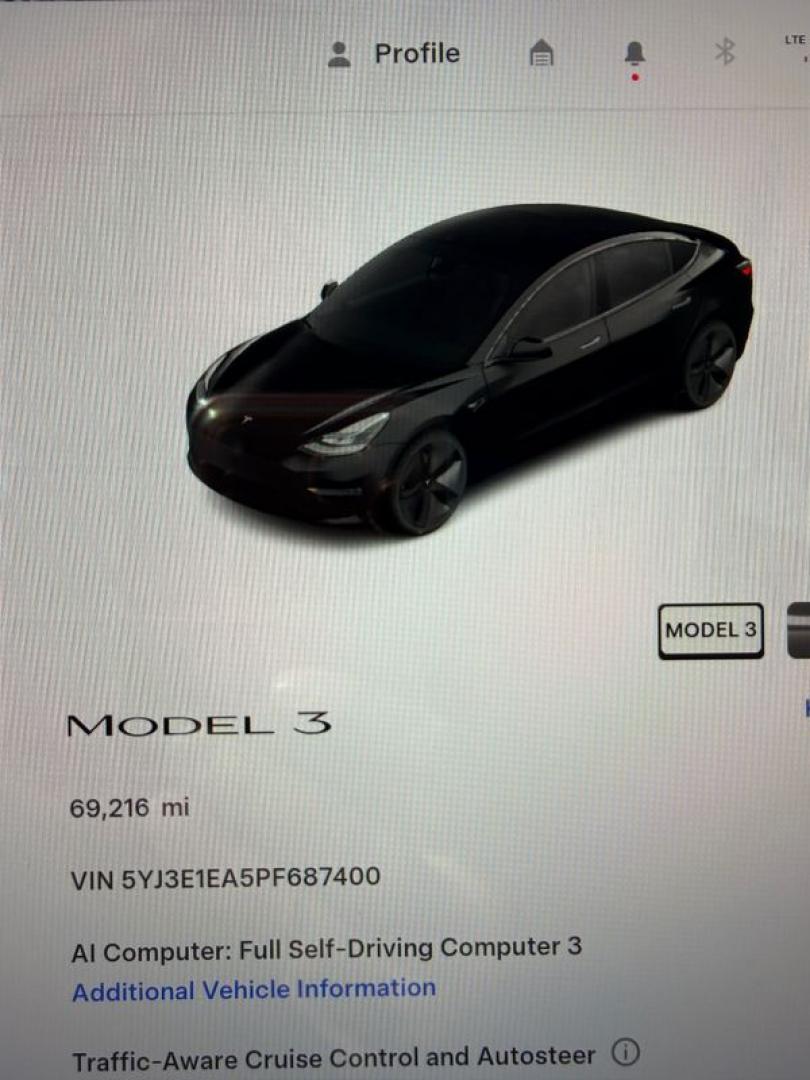2023 Tesla Model 3 Standard (5YJ3E1EA5PF) with an ELECTRIC engine, 1A transmission, located at 744 E Miner Ave, Stockton, CA, 95202, (209) 944-5770, 37.956863, -121.282082- Photo#13