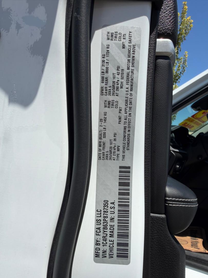 2023 Jeep Grand Cherokee 4xe SPORT (1C4RJYB63P8) with an 2.0L L4 DOHC 16V HYBRID engine, 8A transmission, located at 744 E Miner Ave, Stockton, CA, 95202, (209) 944-5770, 37.956863, -121.282082- Photo#12