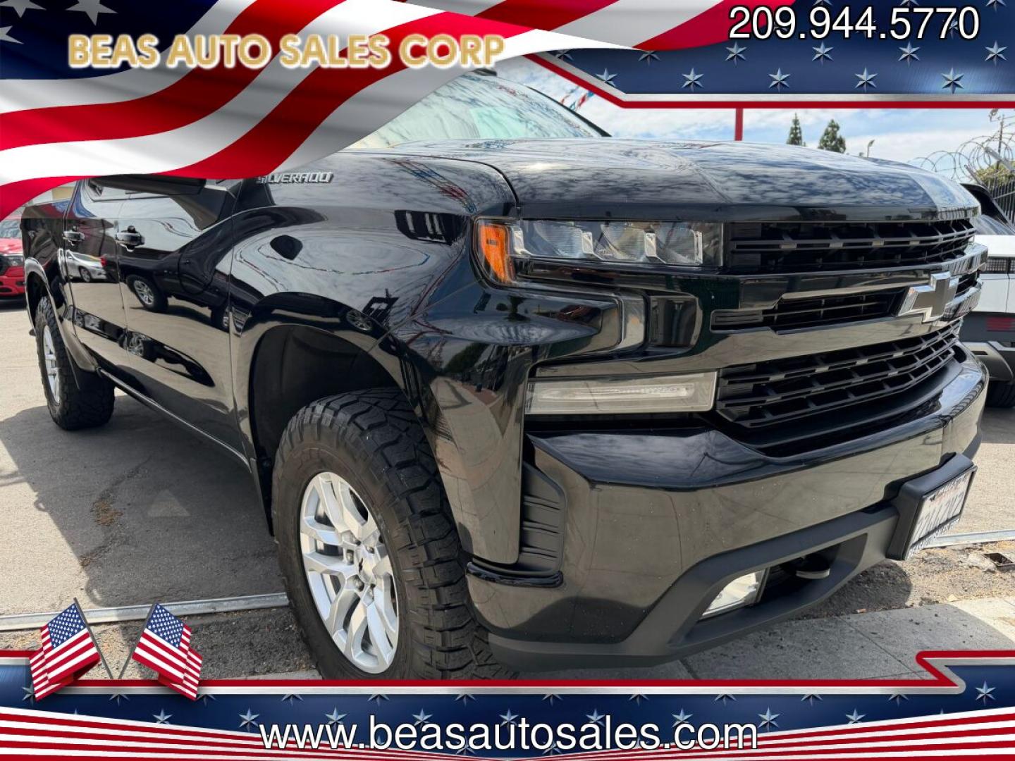 2019 Chevrolet Silverado 1500 RST Crew Cab 2WD (3GCPWDEK8KG) with an 2.7L L4 DOHC 16V TURBO engine, 8A transmission, located at 744 E Miner Ave, Stockton, CA, 95202, (209) 944-5770, 37.956863, -121.282082- Photo#0