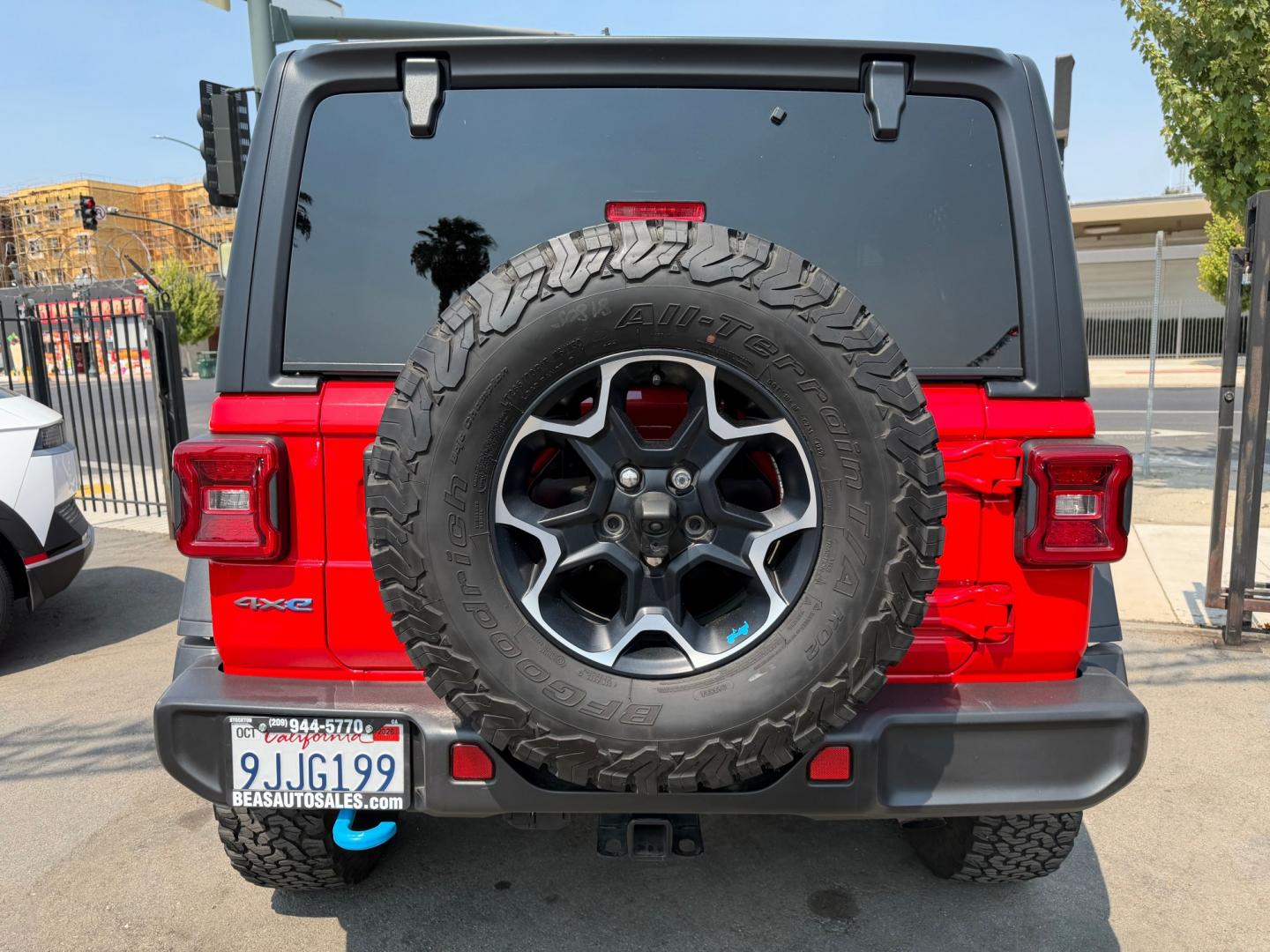 2023 Jeep Wrangler Rubicon 4XE (1C4JJXR68PW) with an 2.0L L4 DOHC 16V HYBRID engine, 8A transmission, located at 744 E Miner Ave, Stockton, CA, 95202, (209) 944-5770, 37.956863, -121.282082- Photo#6