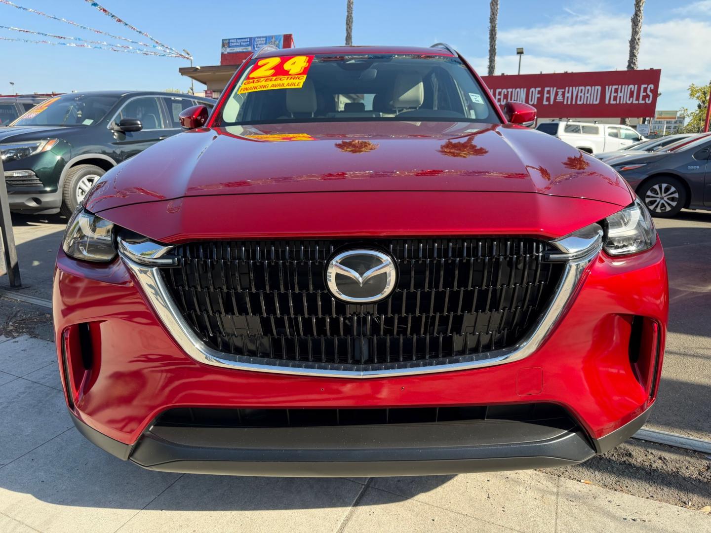 2024 Mazda CX-90 PHEV Preferred (JM3KKBHAXR1) with an 2.5L L4 DOHC 16V HYBRID engine, 8A transmission, located at 744 E Miner Ave, Stockton, CA, 95202, (209) 944-5770, 37.956863, -121.282082- Photo#2