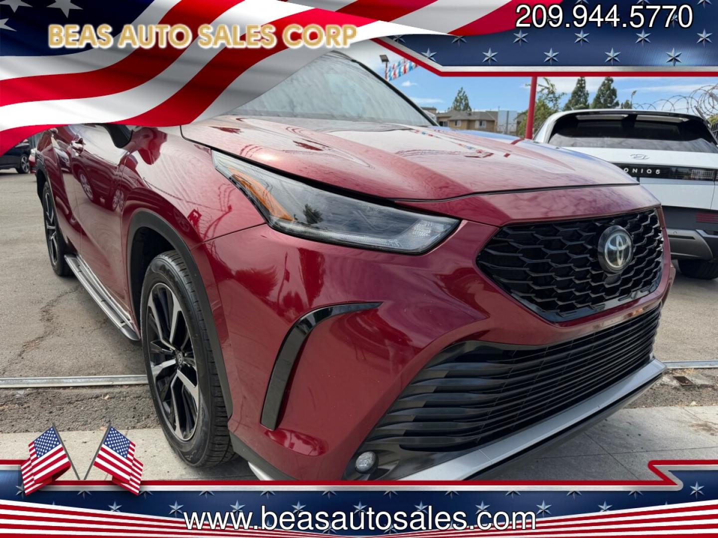 2021 Toyota Highlander XSE FWD V6 (5TDLZRAHXMS) with an 3.5L V6 DOHC 24V engine, 8A transmission, located at 744 E Miner Ave, Stockton, CA, 95202, (209) 944-5770, 37.956863, -121.282082- Photo#0