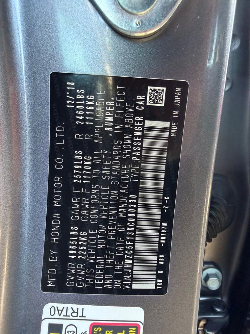 2019 Honda Clarity Plug-In Hybrid (JHMZC5F13KC) with an 1.5L L4 DOHC 16V HYBRID engine, CVT transmission, located at 744 E Miner Ave, Stockton, CA, 95202, (209) 944-5770, 37.956863, -121.282082- Photo#13