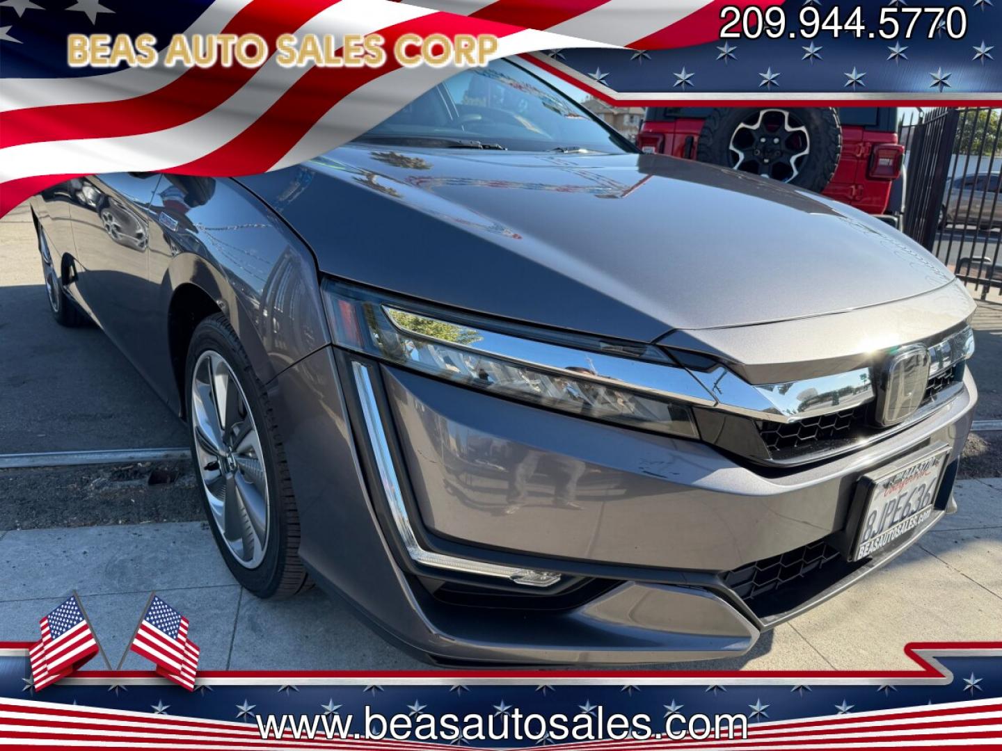 2019 Honda Clarity Plug-In Hybrid (JHMZC5F13KC) with an 1.5L L4 DOHC 16V HYBRID engine, CVT transmission, located at 744 E Miner Ave, Stockton, CA, 95202, (209) 944-5770, 37.956863, -121.282082- Photo#0