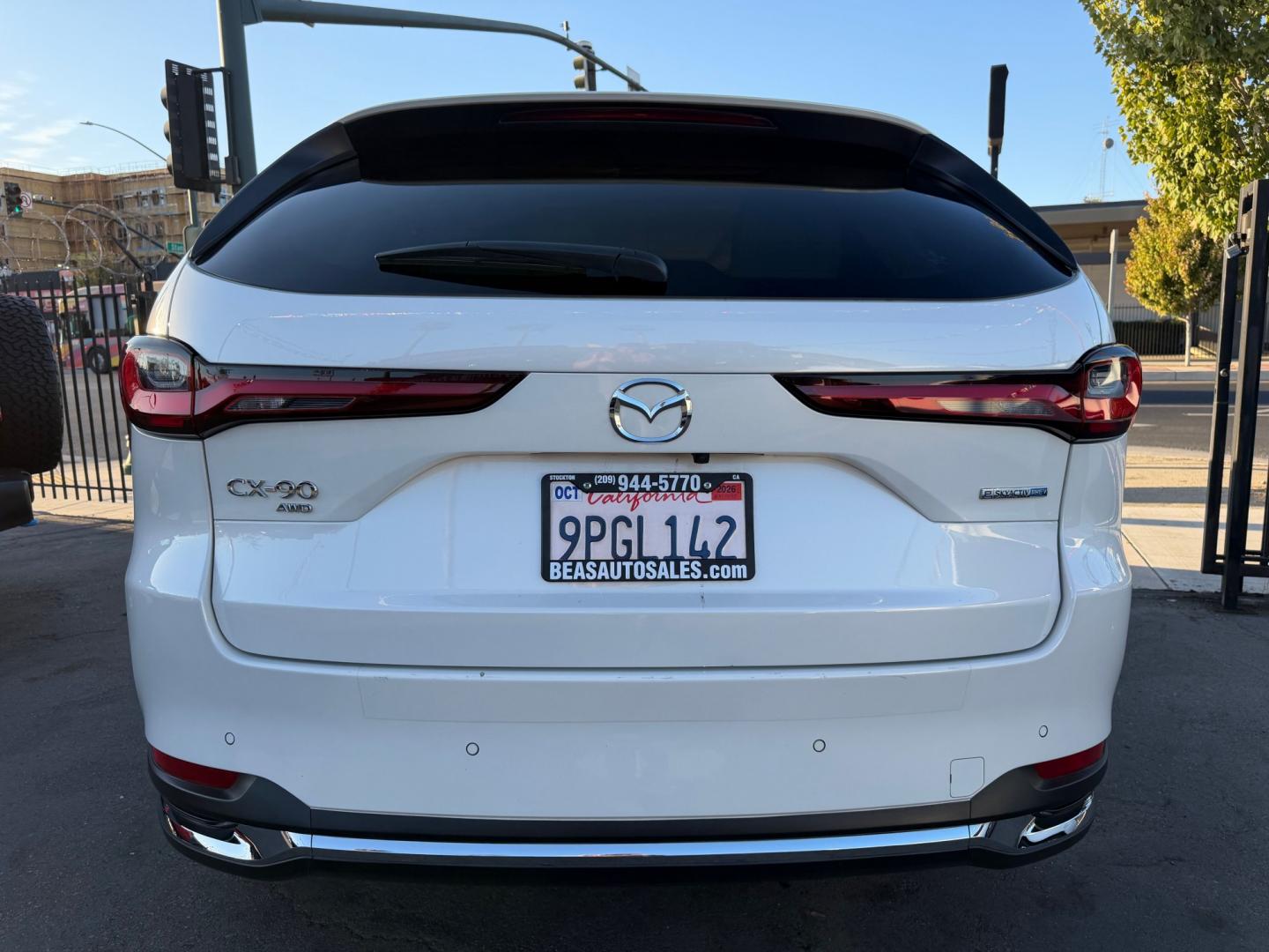 2024 Mazda CX-90 Premium (JM3KKDHA7R1) with an 3.3L V6 DOHC 24V HYBRID engine, 8A transmission, located at 744 E Miner Ave, Stockton, CA, 95202, (209) 944-5770, 37.956863, -121.282082- Photo#6