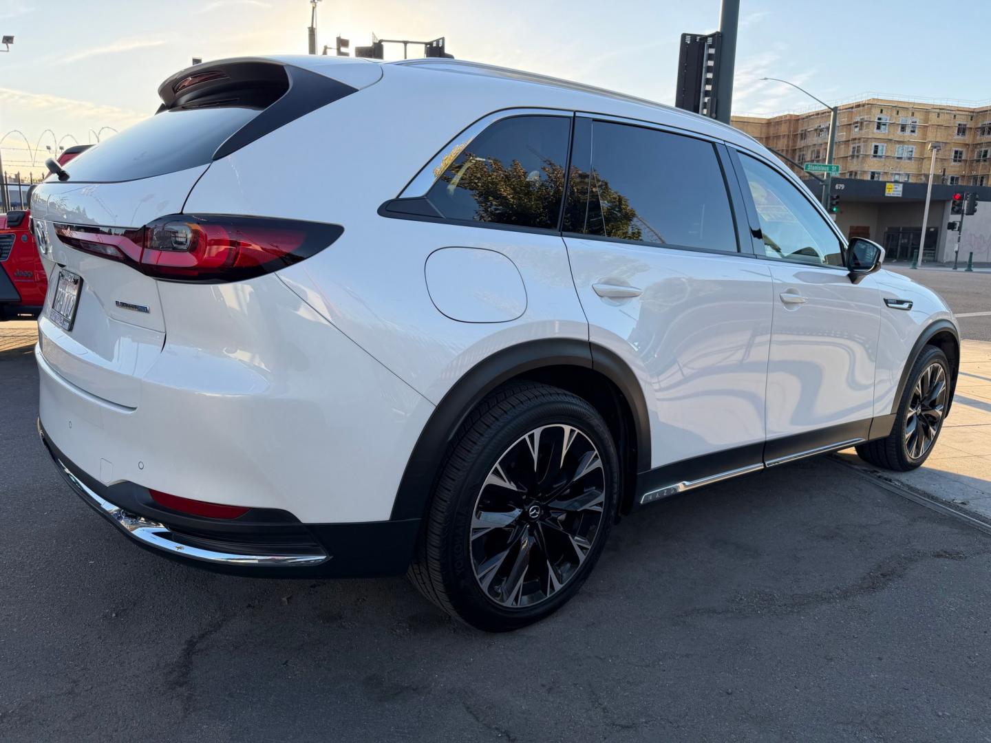 2024 Mazda CX-90 Premium (JM3KKDHA7R1) with an 3.3L V6 DOHC 24V HYBRID engine, 8A transmission, located at 744 E Miner Ave, Stockton, CA, 95202, (209) 944-5770, 37.956863, -121.282082- Photo#7