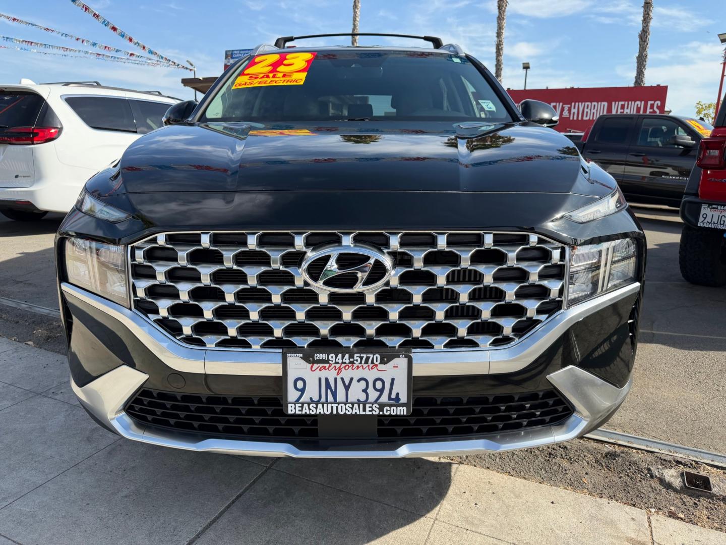 2023 Hyundai Santa Fe Plug-In Hybrid SEL Convenience (KM8S6DA22PU) with an 1.6L L4 DOHC 16V HYBRID engine, 6A transmission, located at 744 E Miner Ave, Stockton, CA, 95202, (209) 944-5770, 37.956863, -121.282082- Photo#2