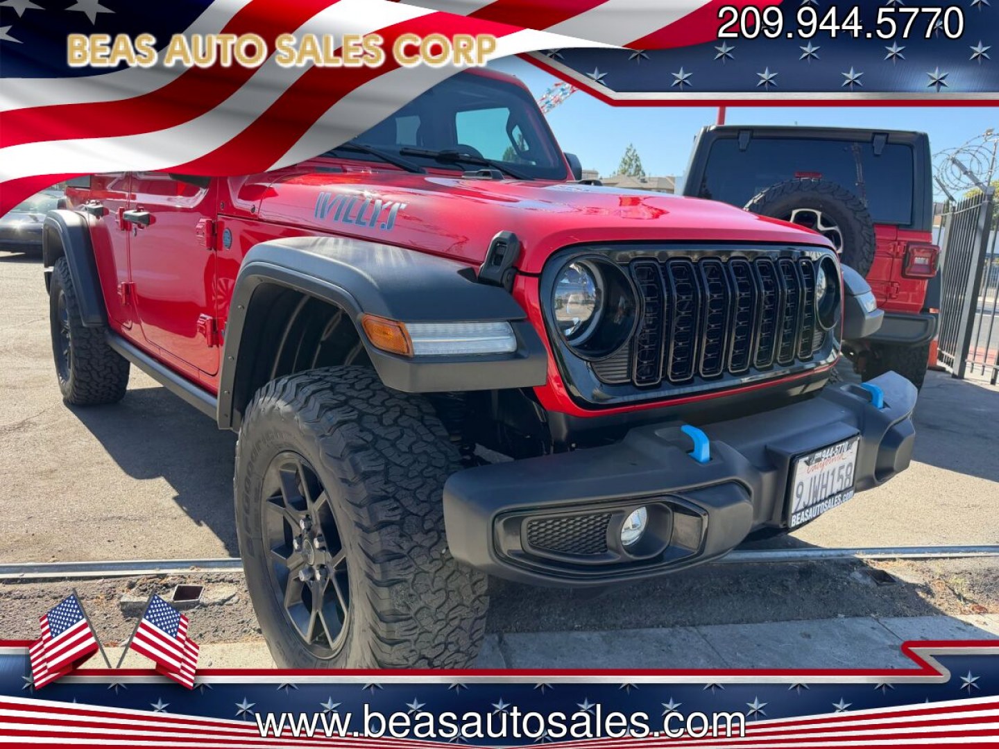 2024 Jeep Wrangler 4XE (1C4RJXN64RW) with an 2.0L L4 DOHC 16V HYBRID engine, 8A transmission, located at 744 E Miner Ave, Stockton, CA, 95202, (209) 944-5770, 37.956863, -121.282082- Photo#0