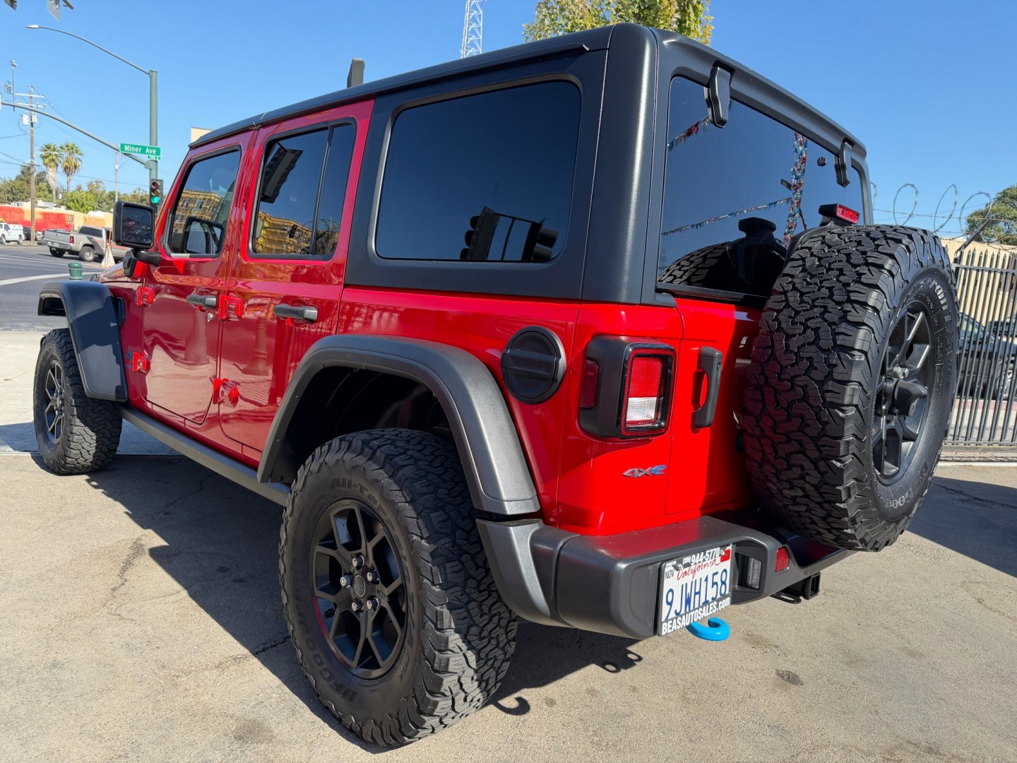 2024 Jeep Wrangler 4XE (1C4RJXN64RW) with an 2.0L L4 DOHC 16V HYBRID engine, 8A transmission, located at 744 E Miner Ave, Stockton, CA, 95202, (209) 944-5770, 37.956863, -121.282082- Photo#5