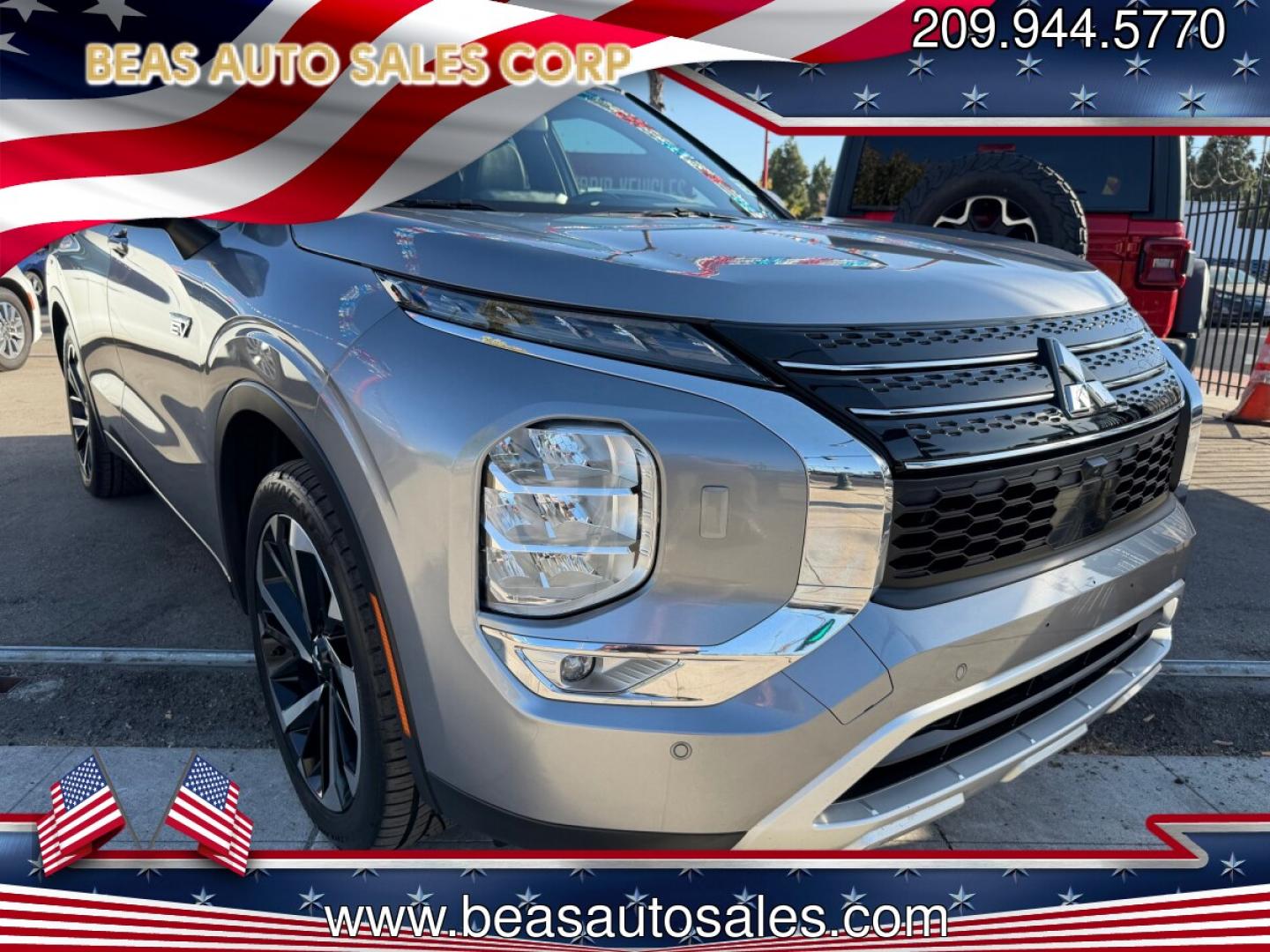 2023 Mitsubishi Outlander PHEV SE (JA4T5UA92PZ) with an 2.0L L4 DOHC 16V HYBRID engine, 1A transmission, located at 744 E Miner Ave, Stockton, CA, 95202, (209) 944-5770, 37.956863, -121.282082- Photo#0