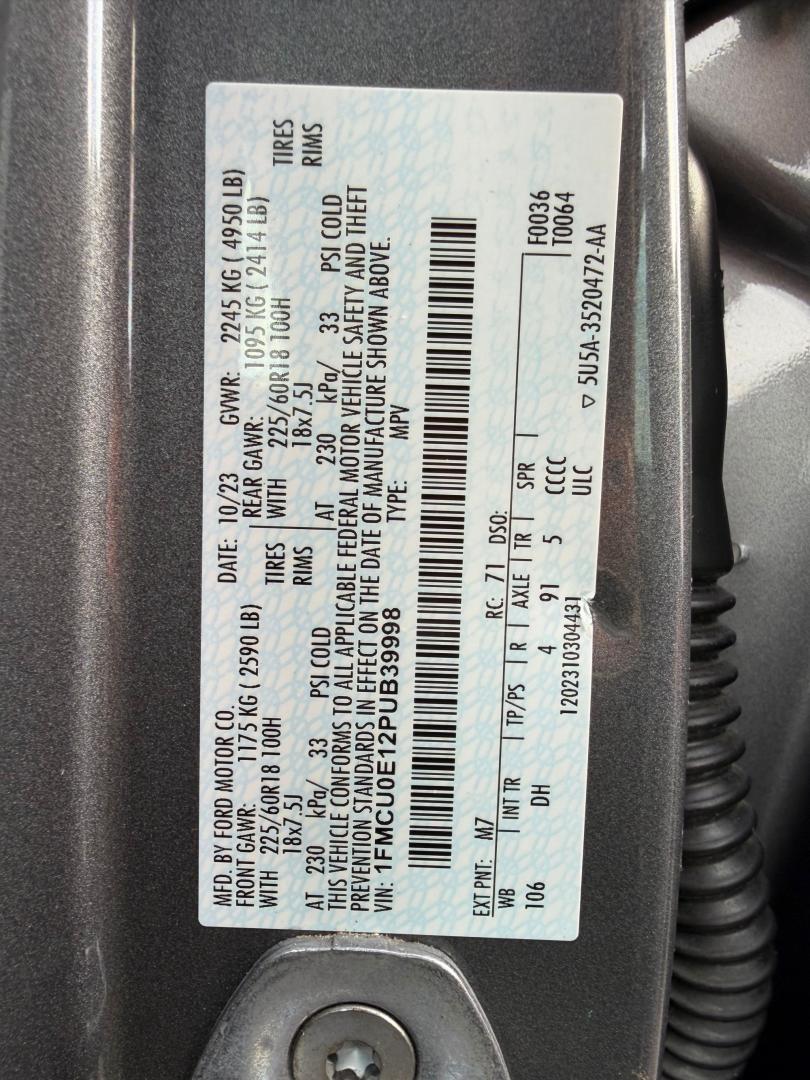 2023 Ford Escape Plug-in Hybrid Base (1FMCU0E12PU) with an 2.5L L4 DOHC 16V HYBRID engine, 6A transmission, located at 744 E Miner Ave, Stockton, CA, 95202, (209) 944-5770, 37.956863, -121.282082- Photo#13