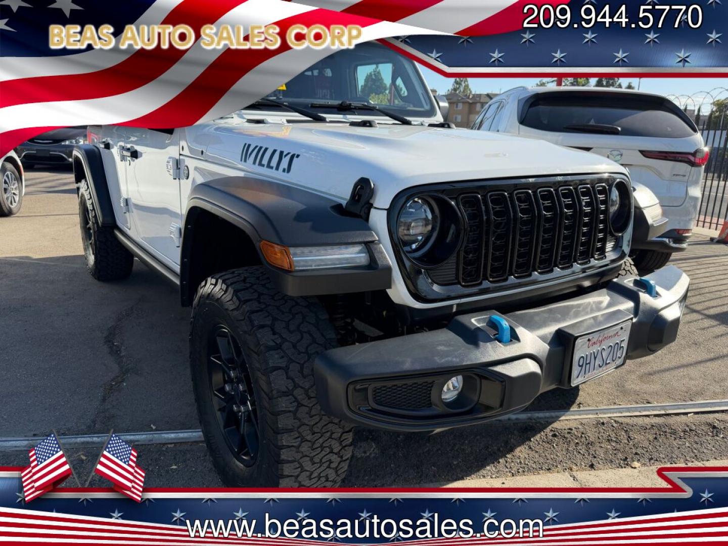 2024 Jeep Wrangler 4XE (1C4RJXN64RW) with an 2.0L L4 DOHC 16V HYBRID engine, 8A transmission, located at 744 E Miner Ave, Stockton, CA, 95202, (209) 944-5770, 37.956863, -121.282082- Photo#0