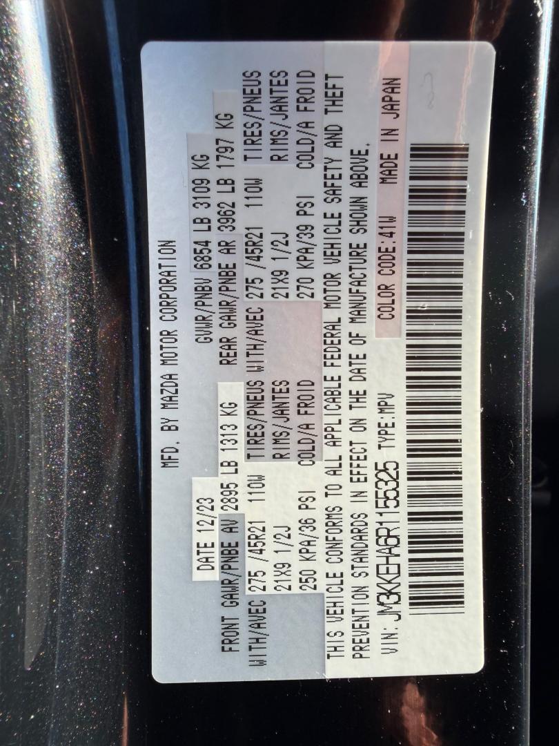 2024 Mazda CX-90 Premium Plus (JM3KKEHA6R1) with an 3.3L V6 DOHC 24V HYBRID engine, 8A transmission, located at 744 E Miner Ave, Stockton, CA, 95202, (209) 944-5770, 37.956863, -121.282082- Photo#14